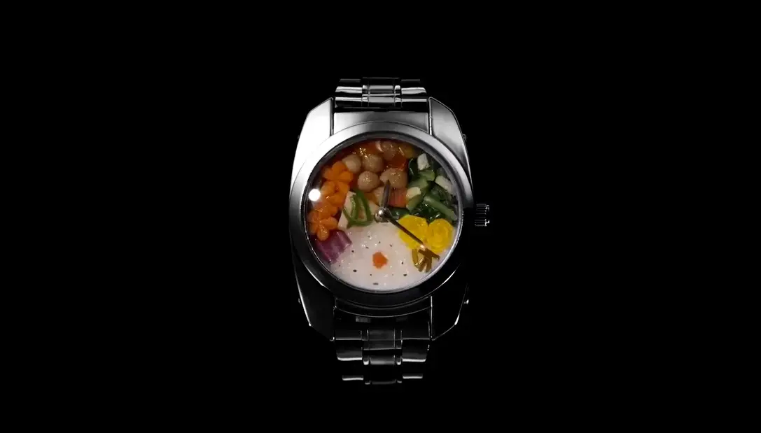 Bento Watch - zegarek z... daniem na wynos?!