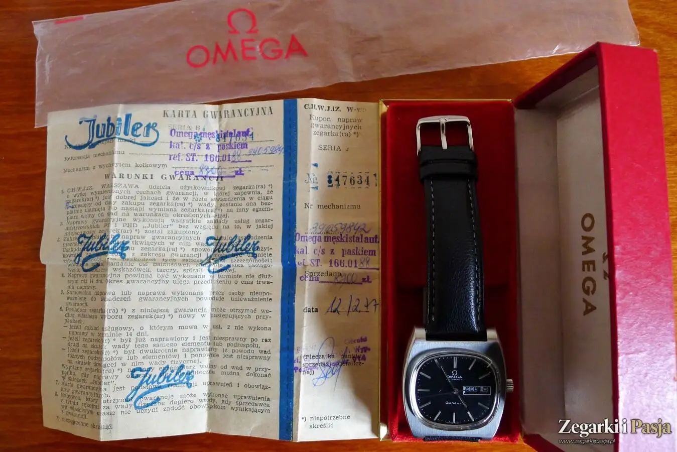 Zegarki vintage: Omega Geneve Automatic Day-Date – specjalna edycja na polski rynek 