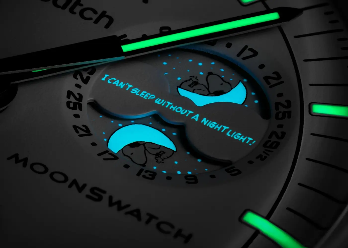 Omega x Swatch Moonswatch Mission to the Moonphase