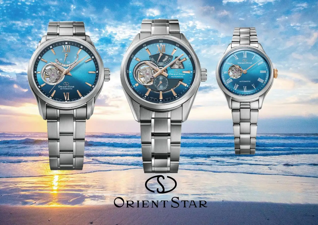 Limitowane zegarki Orient Star inspirowane morzem i zachodem słońca