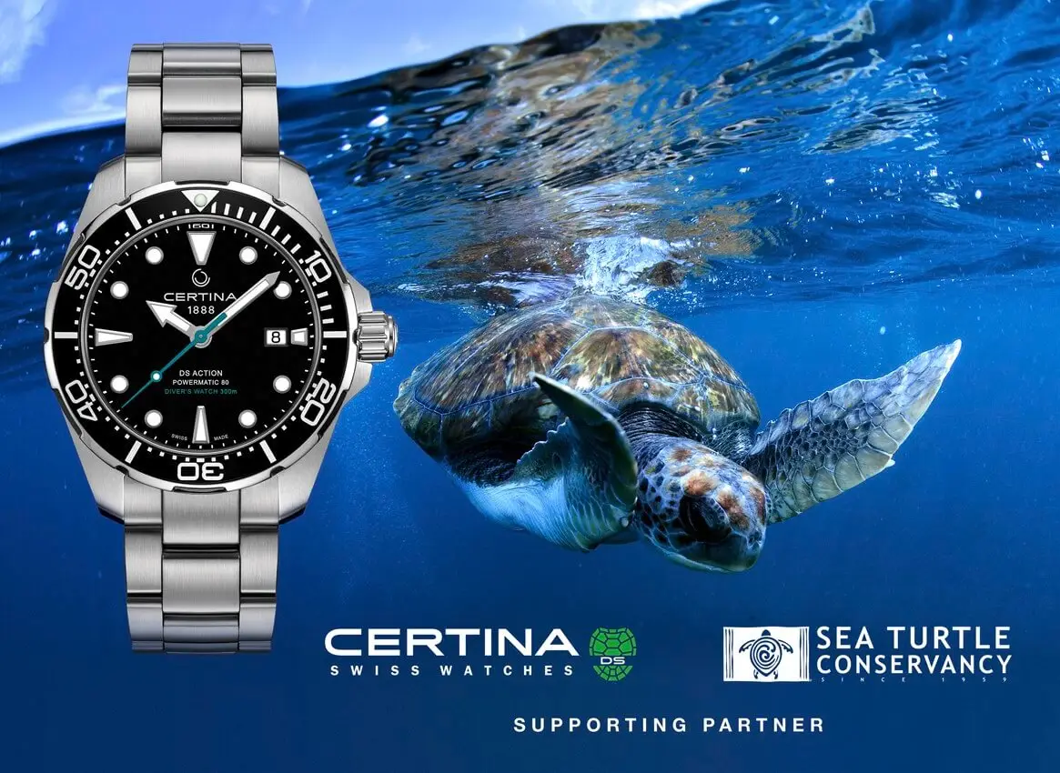 CERTINA DS Action Diver Powermatic 80 Sea Turtle Conservancy Special Edition