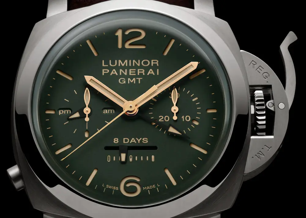 Officine Panerai – 3 modele z nowej kolekcji „Green Dial Limited Edition”