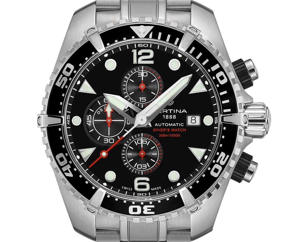 CERTINA DS Action Diver Chronograph – prawdziwy „diving watch”