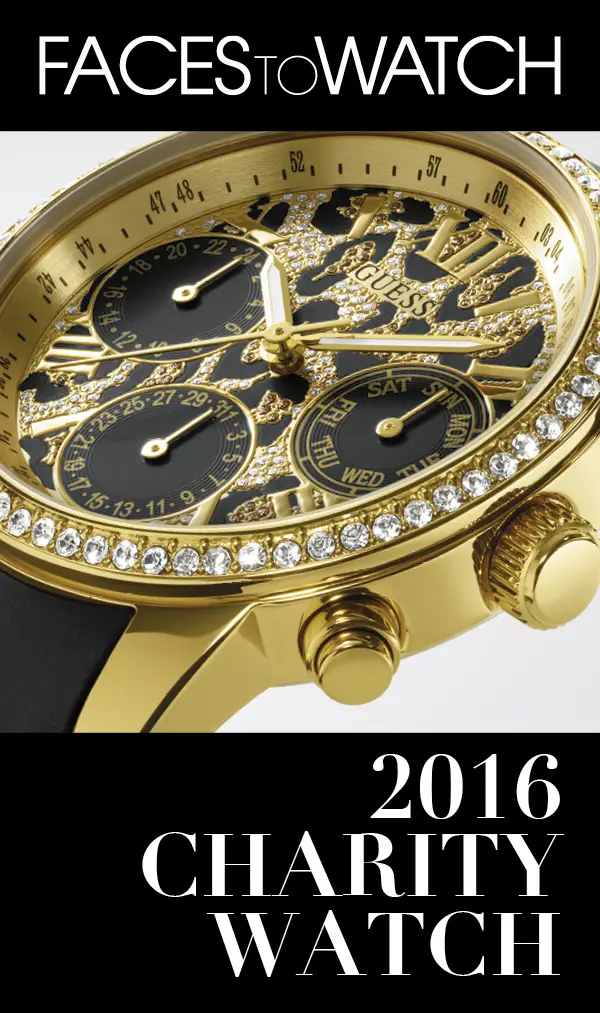 zegarek z okazji 10 rocznicy fundacji GUESS