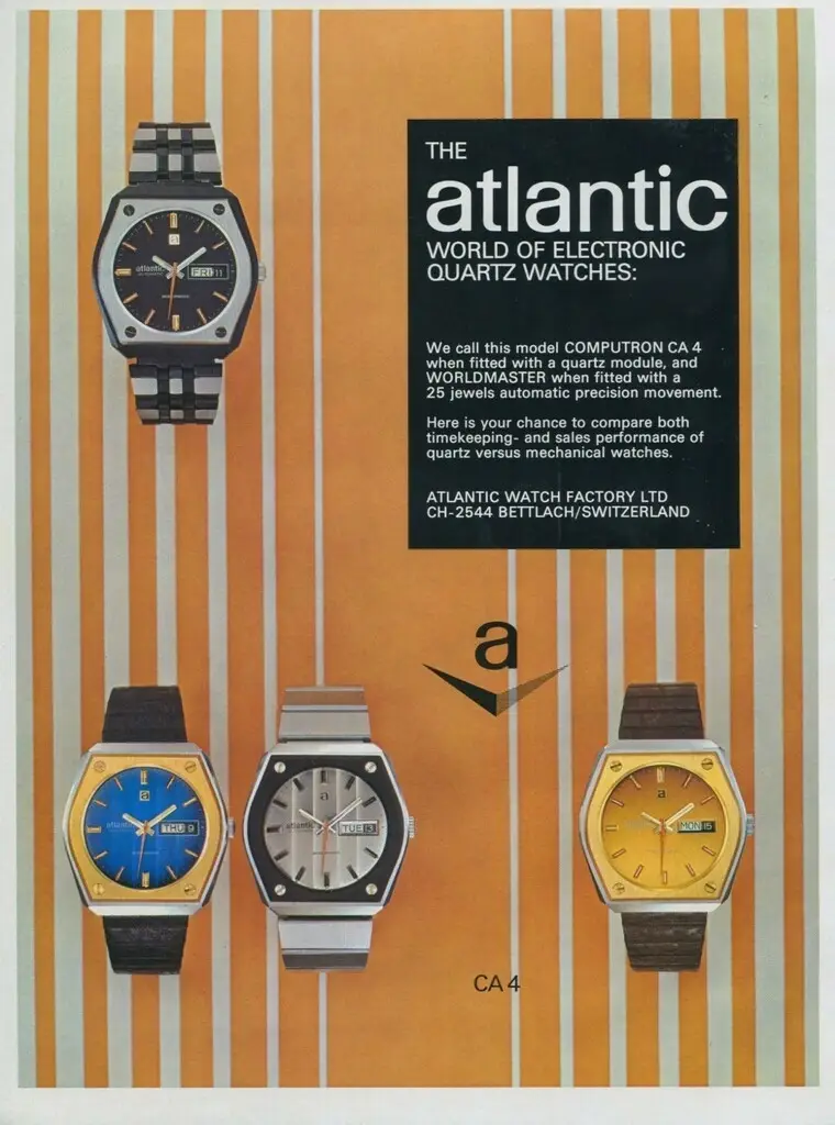 Zegarki i Pasja – Atlantic – Transformacja logotypu i inne inszości część 2