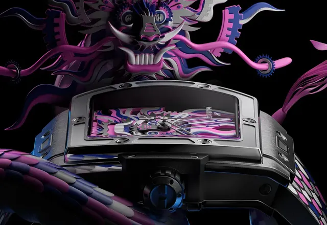 Zegarek inspirowany sztuką wycinania papieru. Hublot Spirit of Big Bang Titanium Dragon