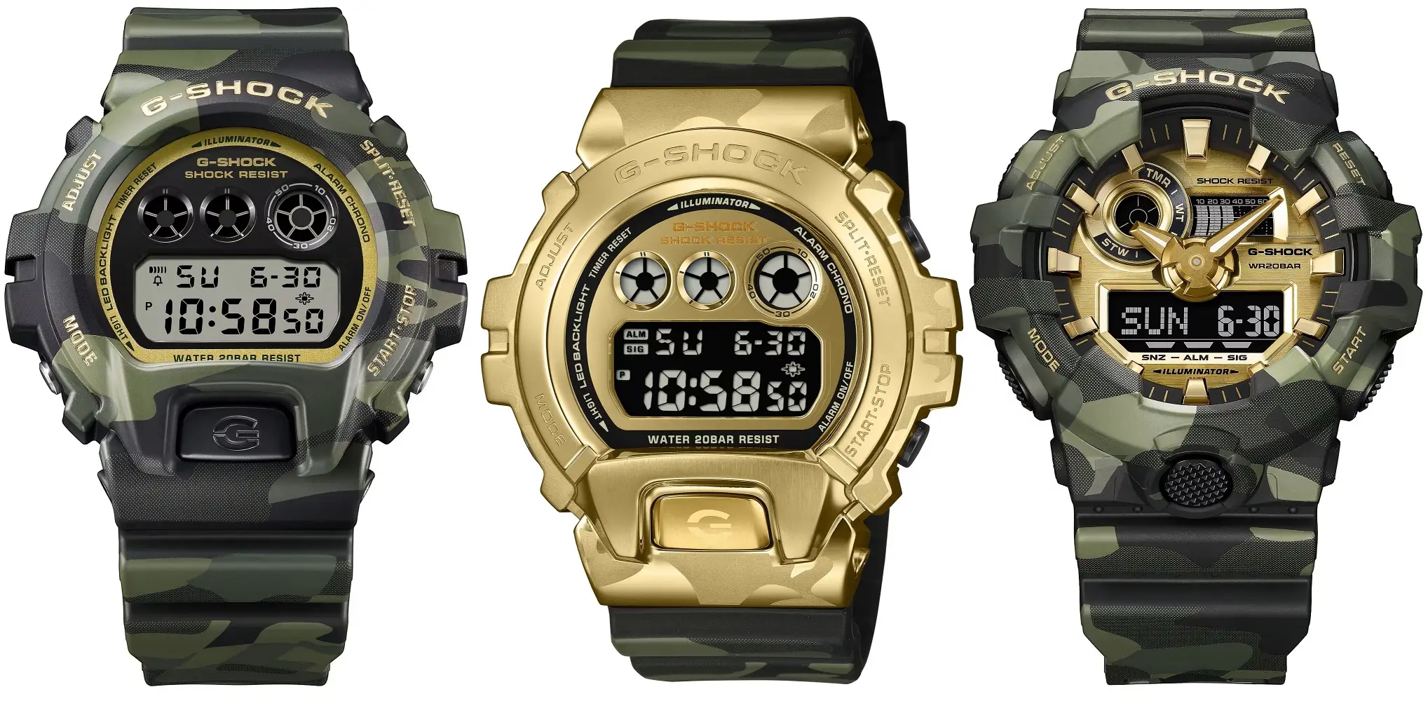 G-SHOCK Bold Camo. Zegarki podkreślające streetwearowe DNA japońskiej marki
