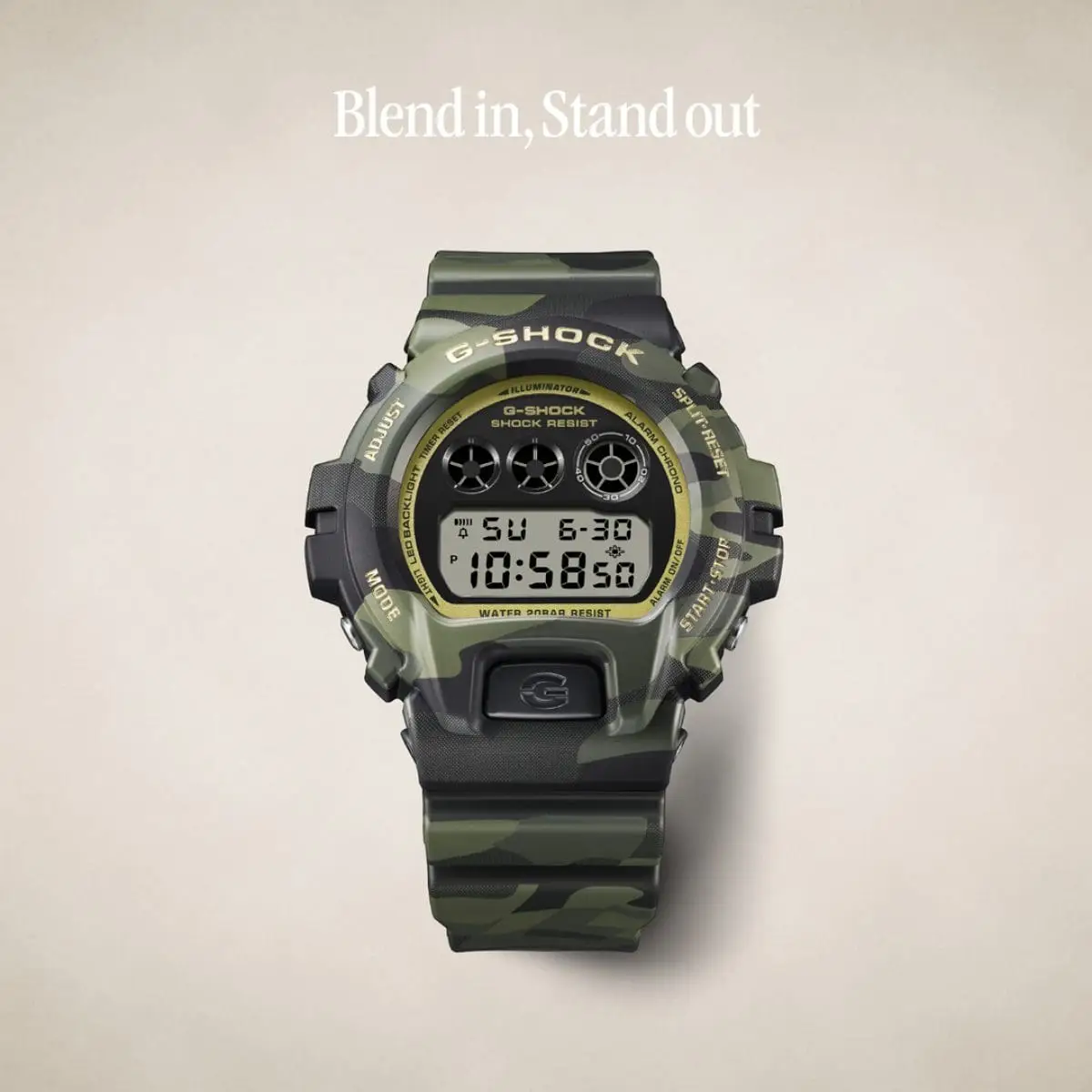 G-SHOCK Bold Camo. Zegarki podkreślające streetwearowe DNA japońskiej marki