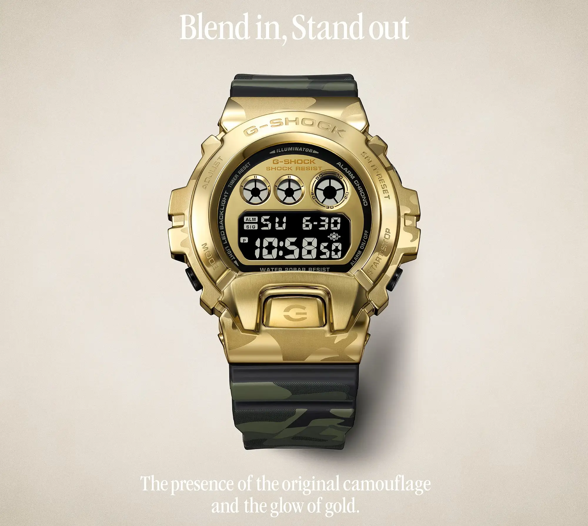 G-SHOCK Bold Camo. Zegarki podkreślające streetwearowe DNA japońskiej marki