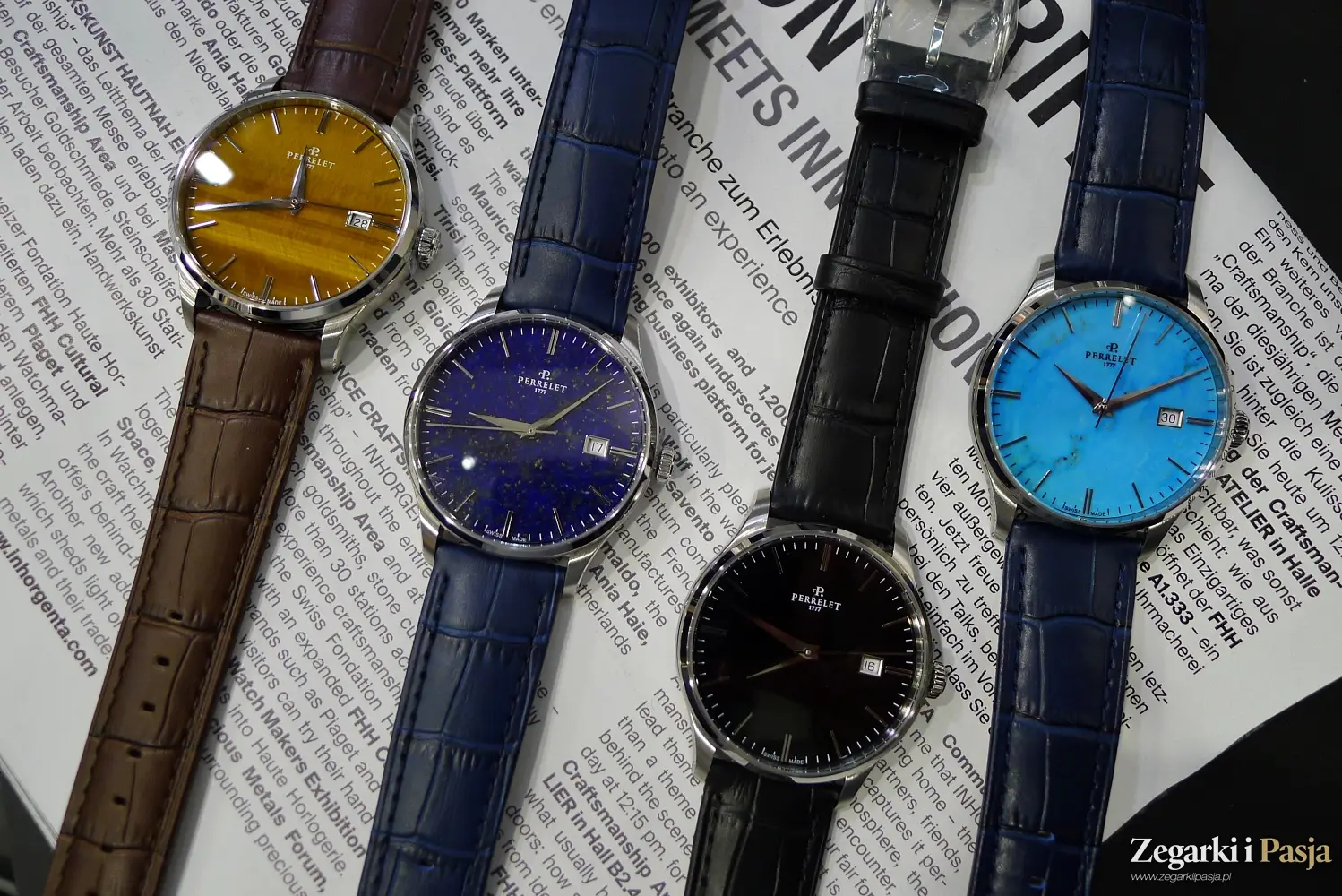 Perrelet Weekend Stone Dials