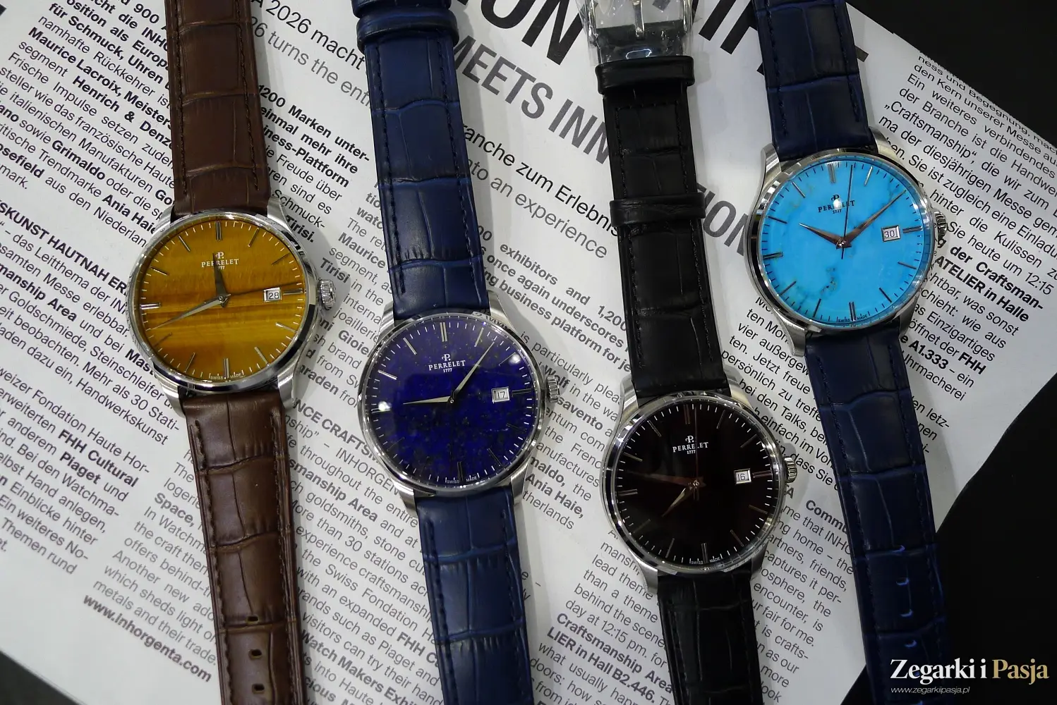 Perrelet Weekend Stone Dials