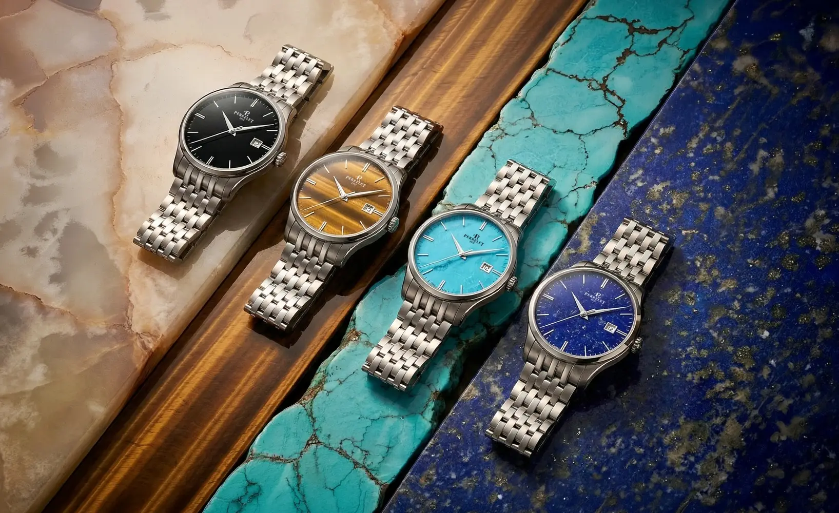 Perrelet Weekend Stone Dials