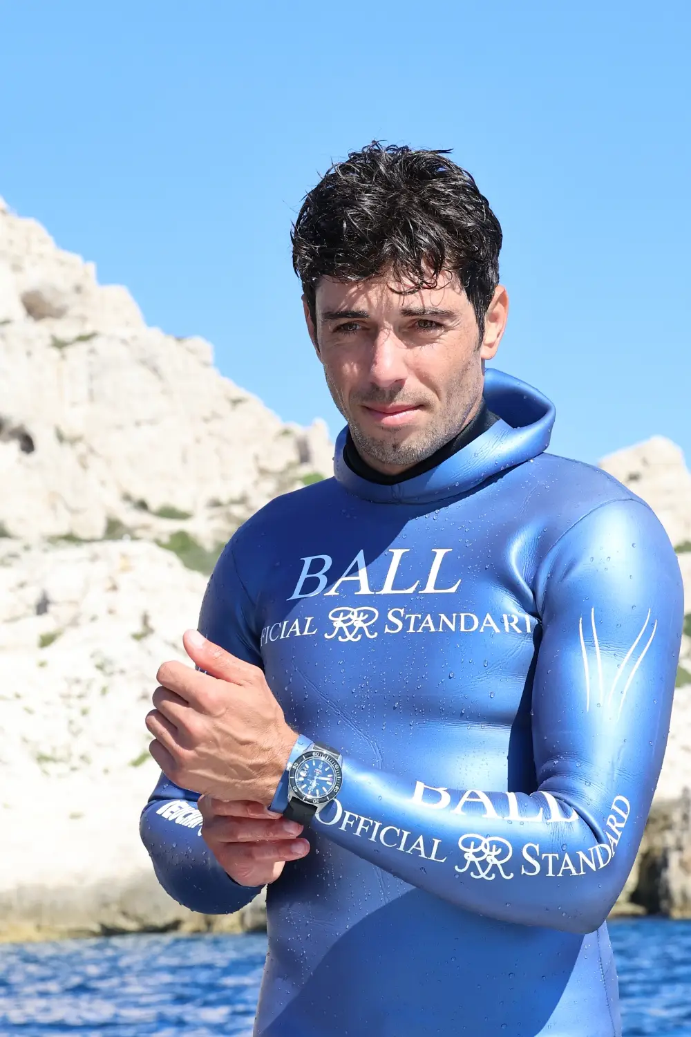 Zegarek Ball Engineer M Skindiver III i Gilles Gambini, elitarny nurek swobodny - nowy członek BALL Explorer Club