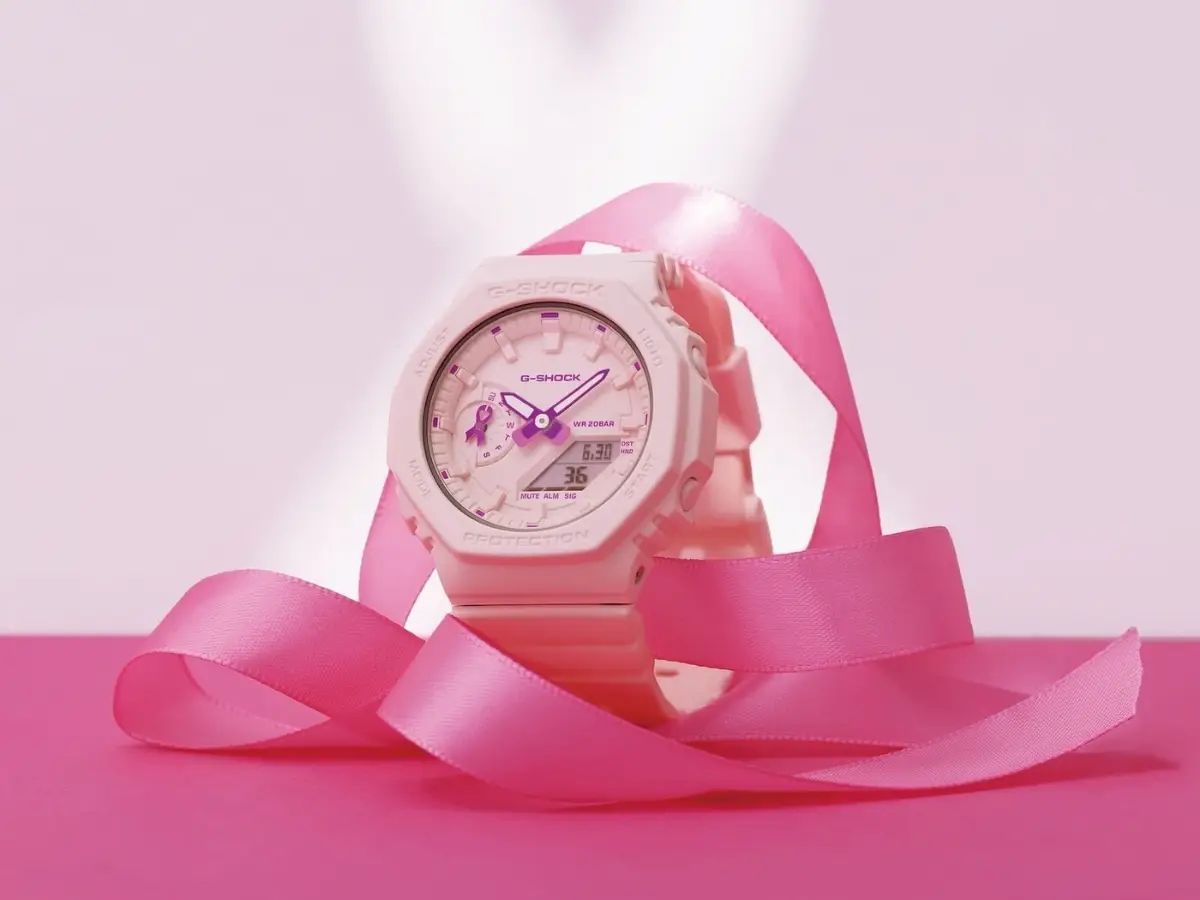 G-SHOCK Pink Ribbon. Różowy Październik, czyli świadomość = życie! 