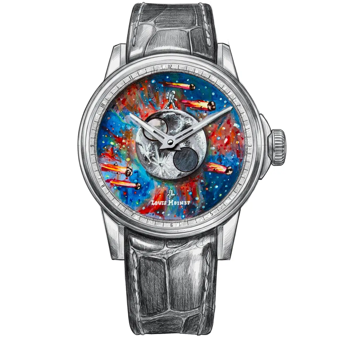 Louis Moinet Moon Meteor