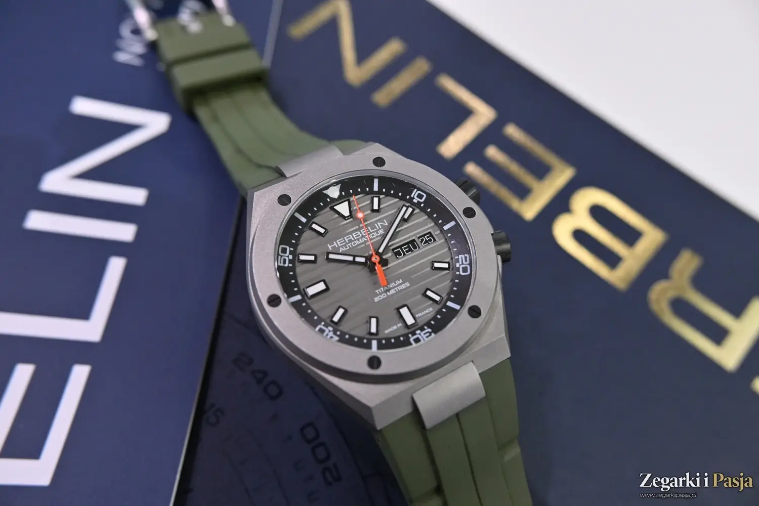 Herbelin Cap Camarat Diver Automatic Titanium