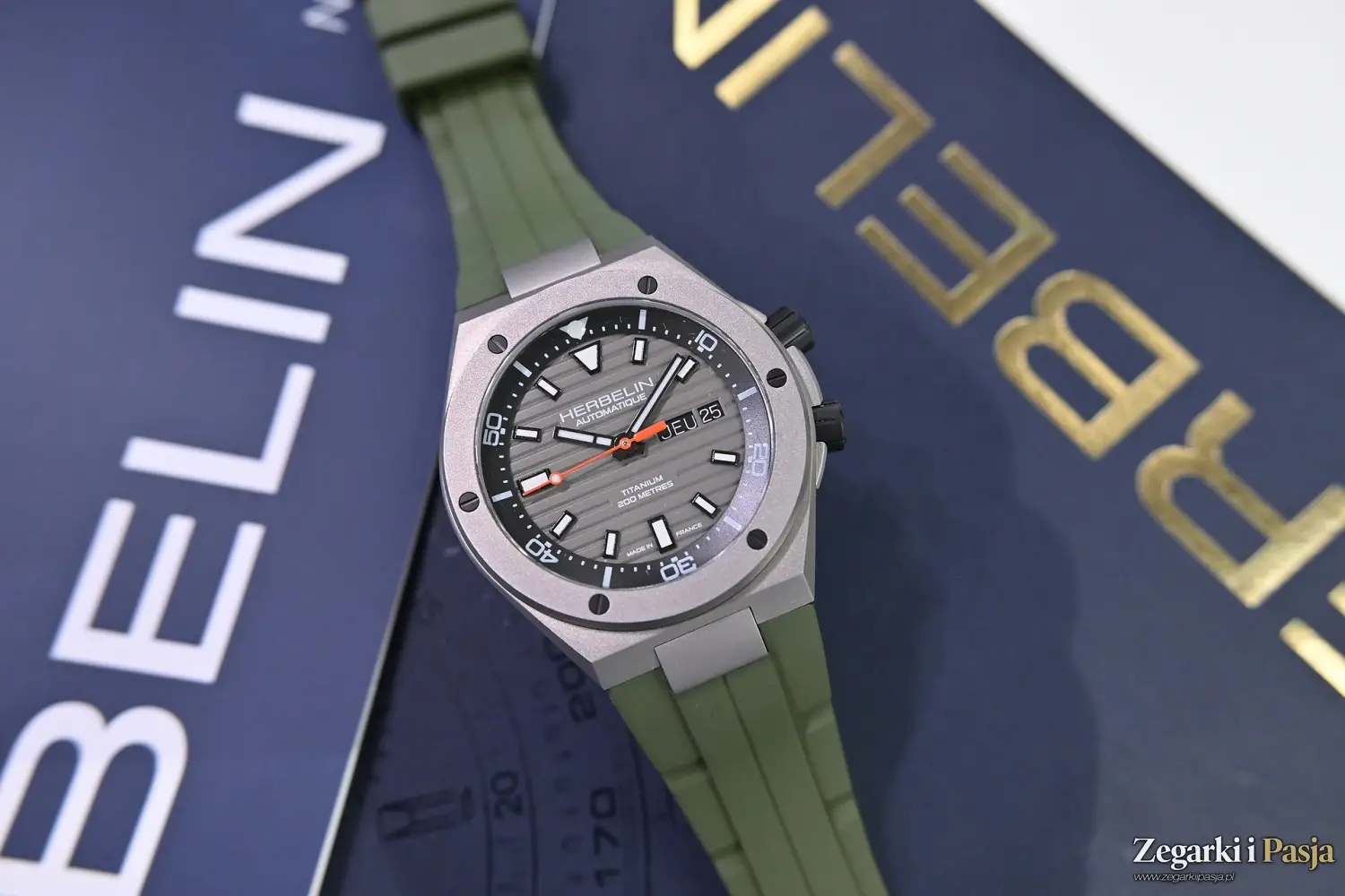 Herbelin Cap Camarat Diver Automatic Titanium