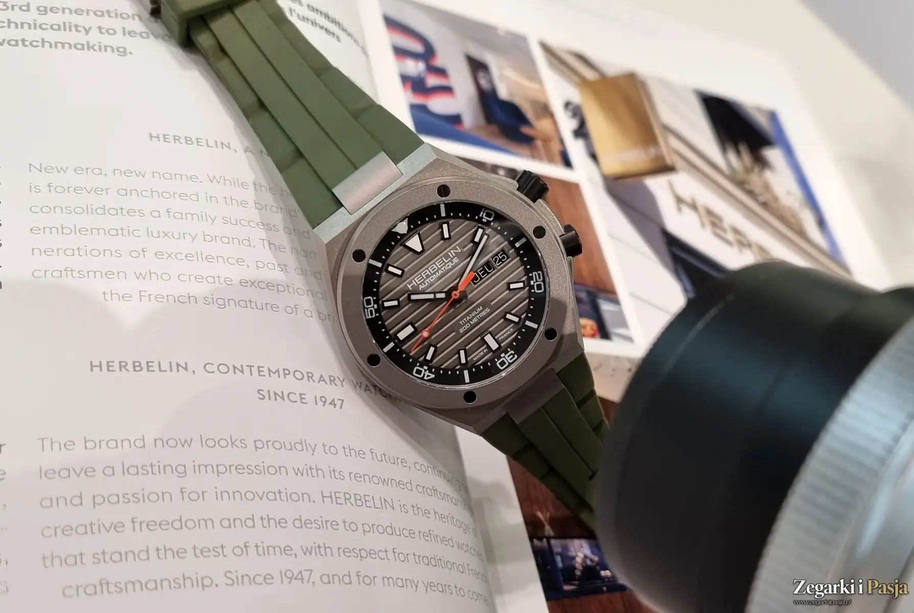 Herbelin Cap Camarat Diver Automatic Titanium