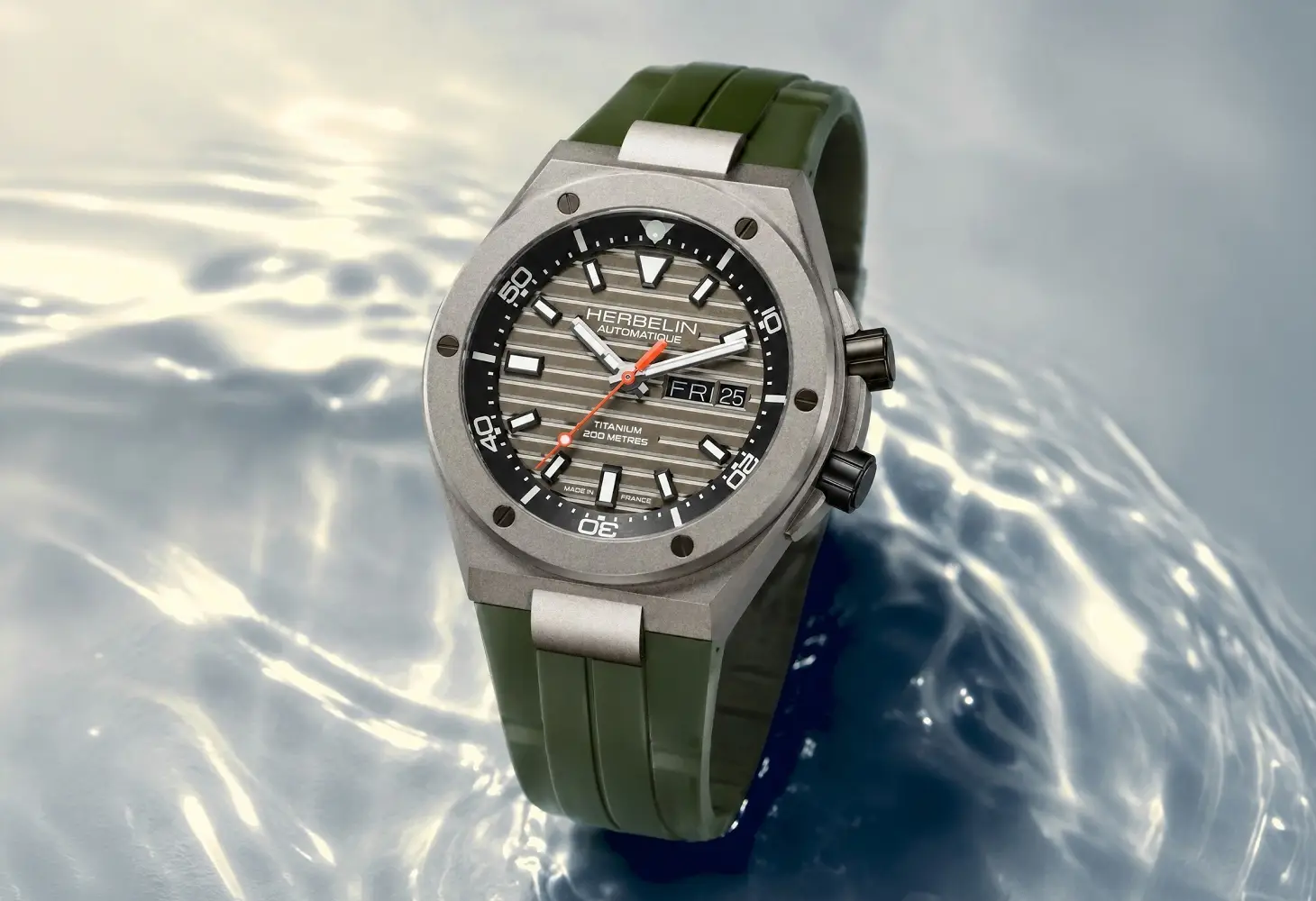 Herbelin Cap Camarat Diver Automatic Titanium