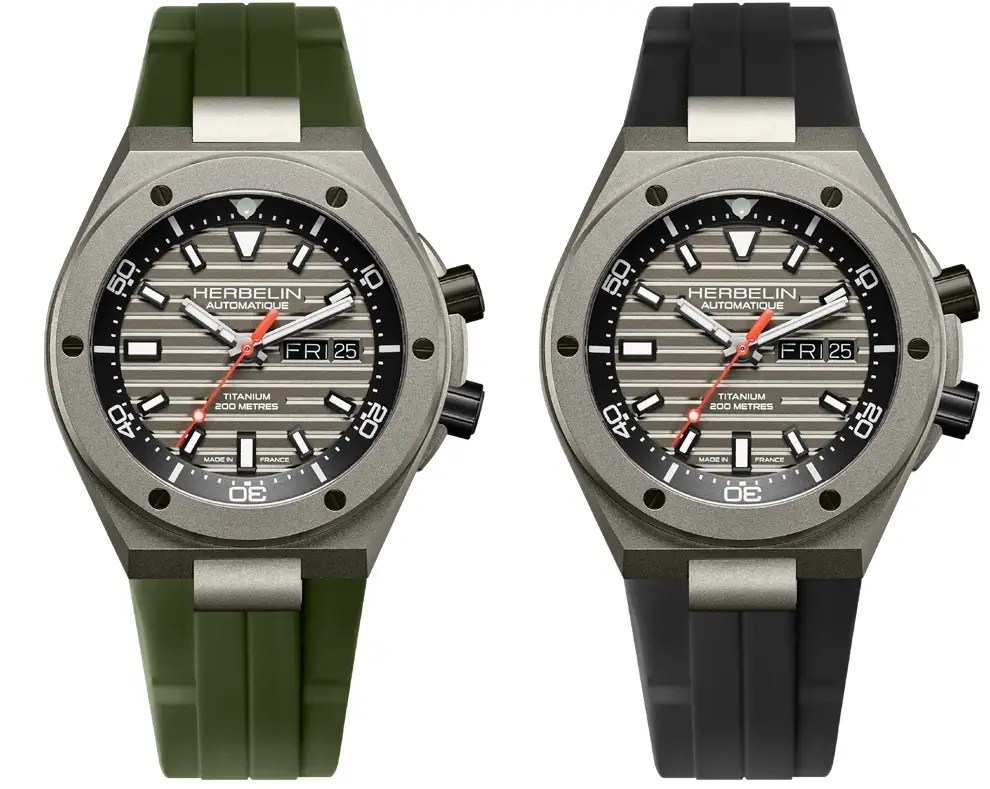 Herbelin Cap Camarat Diver Automatic Titanium