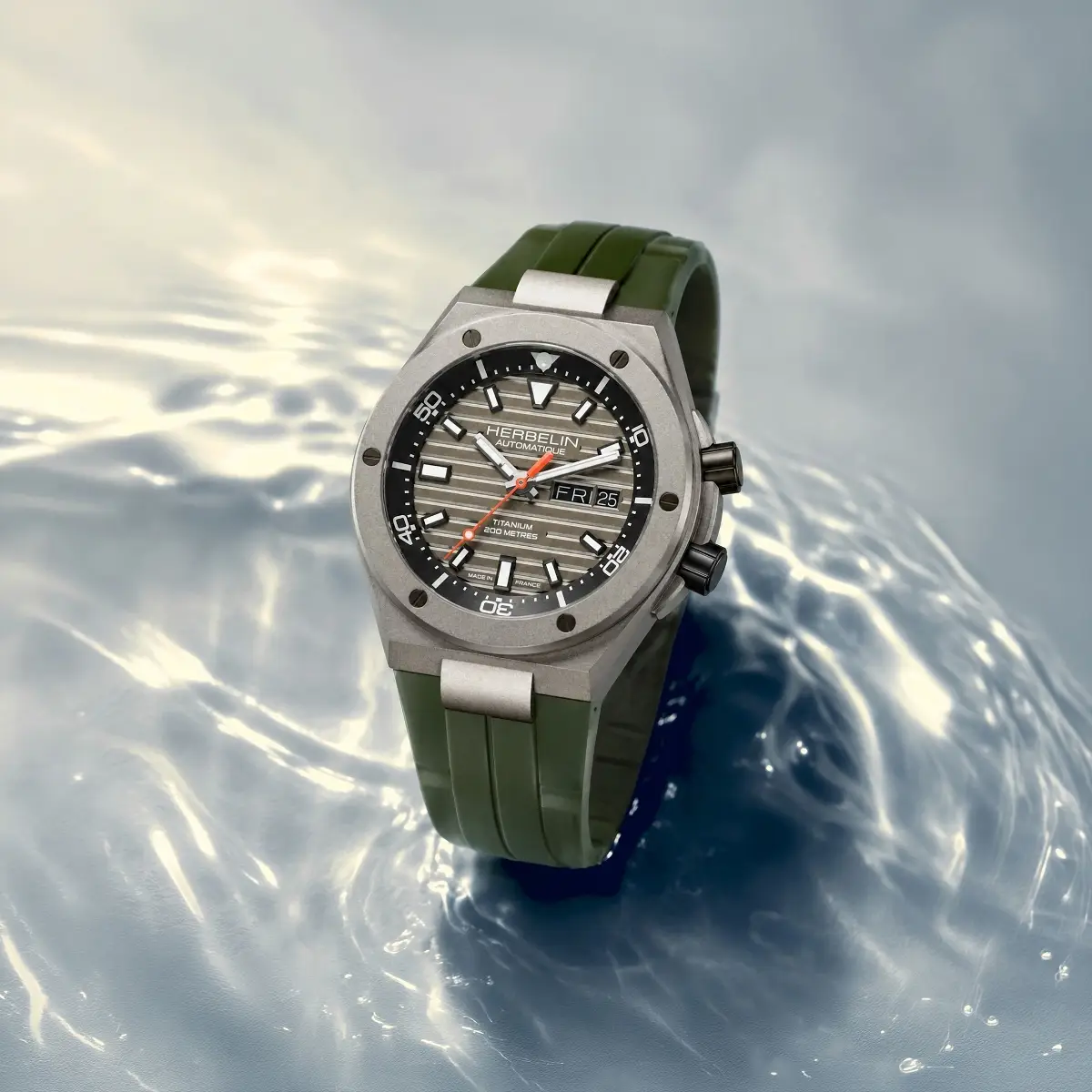 Herbelin Cap Camarat Diver Automatic Titanium