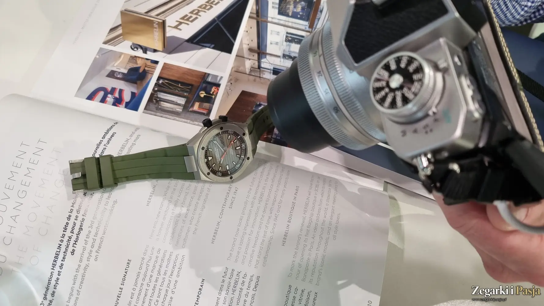 Herbelin Cap Camarat Diver Automatic Titanium