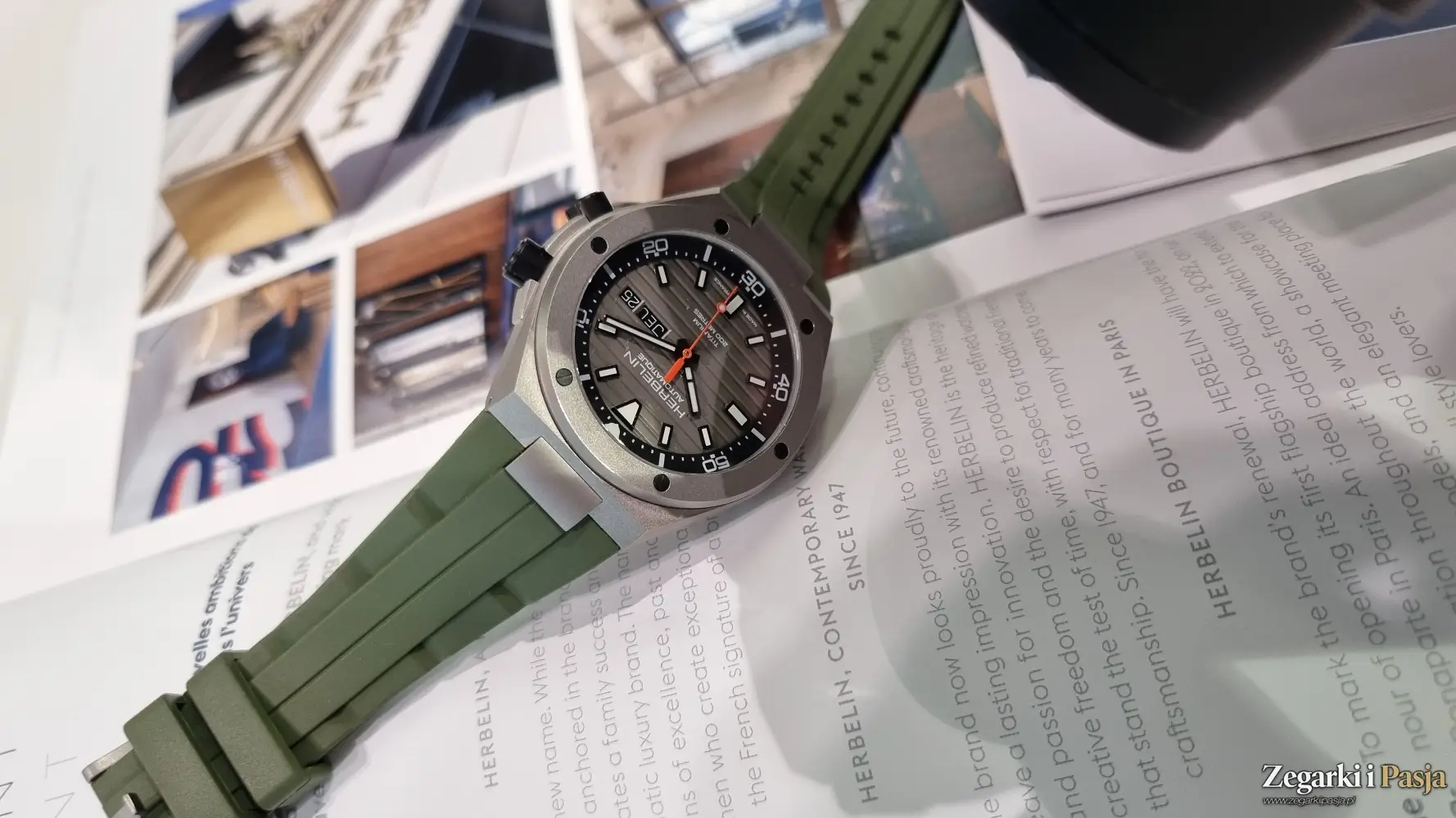 Herbelin Cap Camarat Diver Automatic Titanium