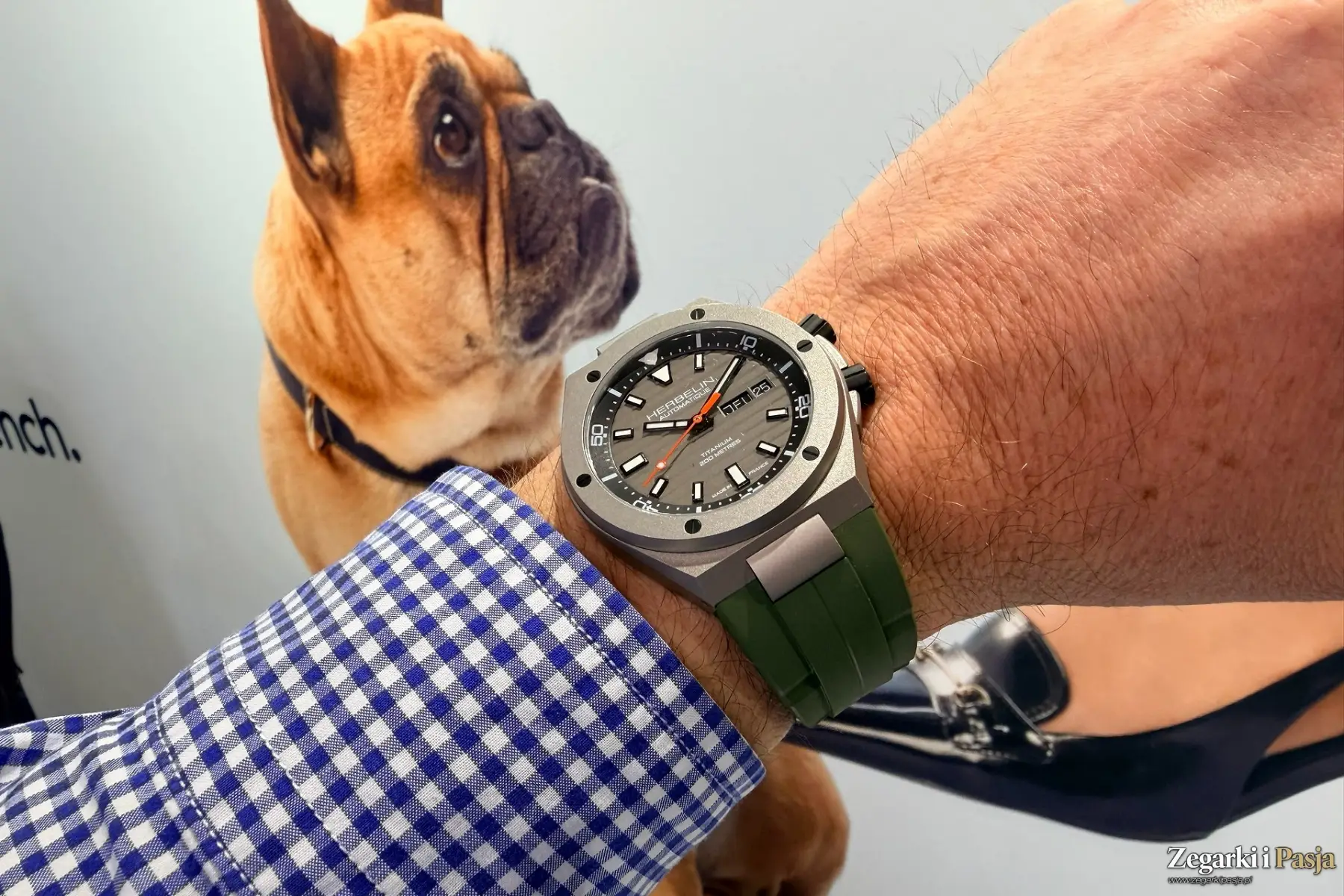 Herbelin Cap Camarat Diver Automatic Titanium