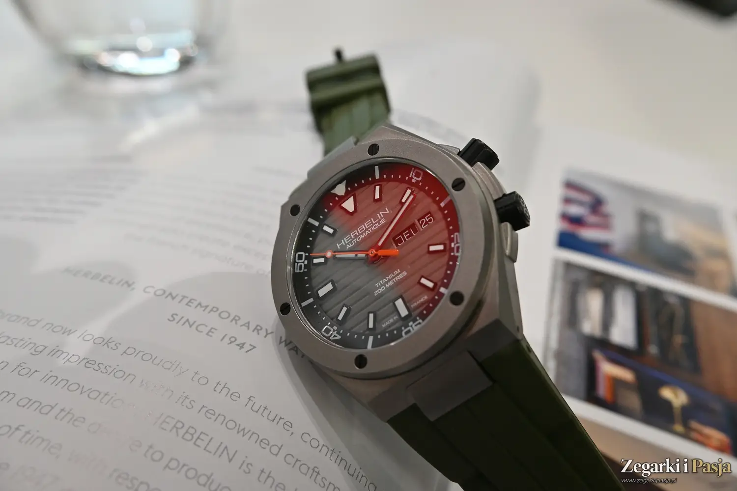 Herbelin Cap Camarat Diver Automatic Titanium