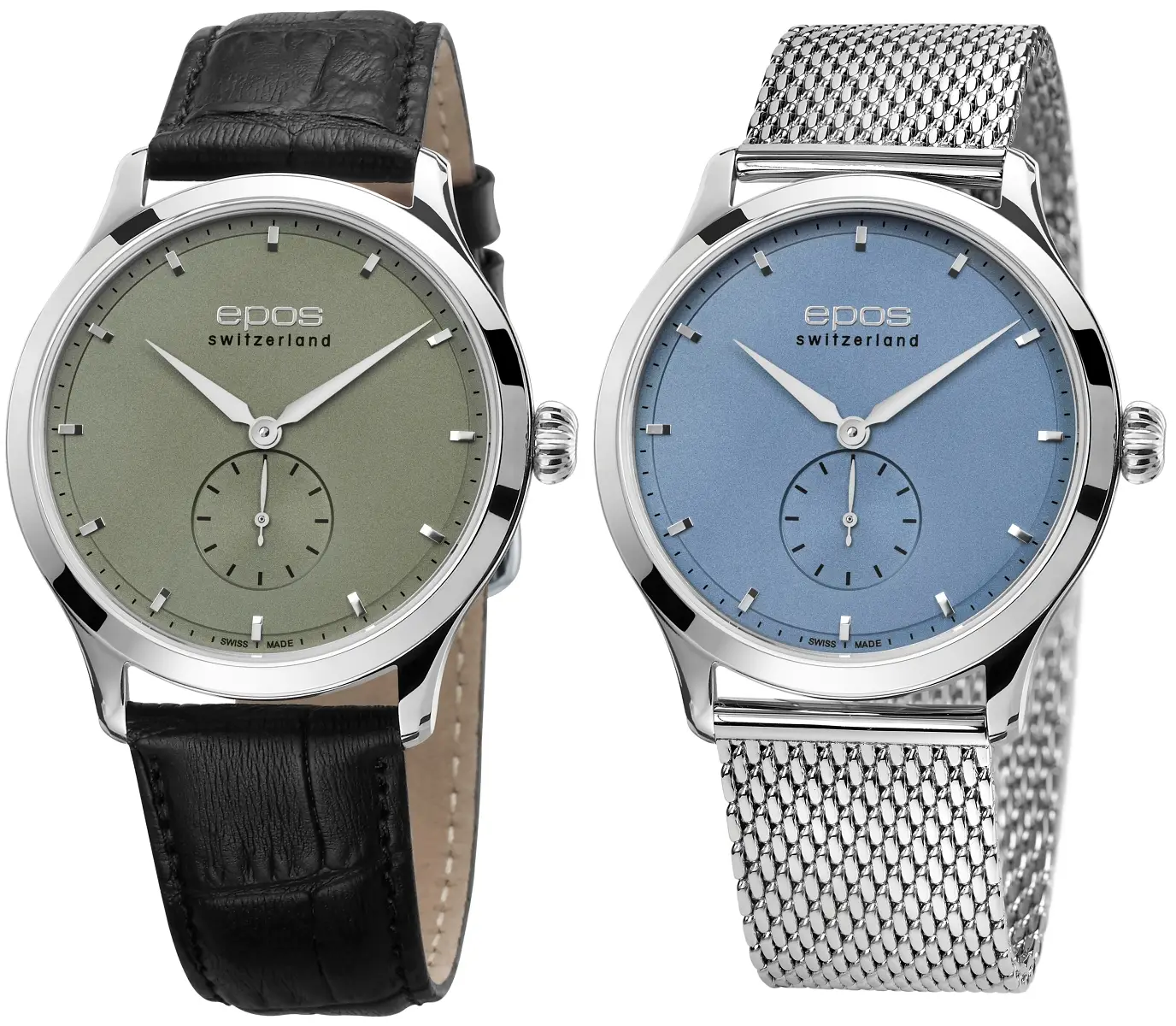Epos Timeless 3408. Nowe kolory tarcz, ten sam ultra-płaski zegarek mechaniczny