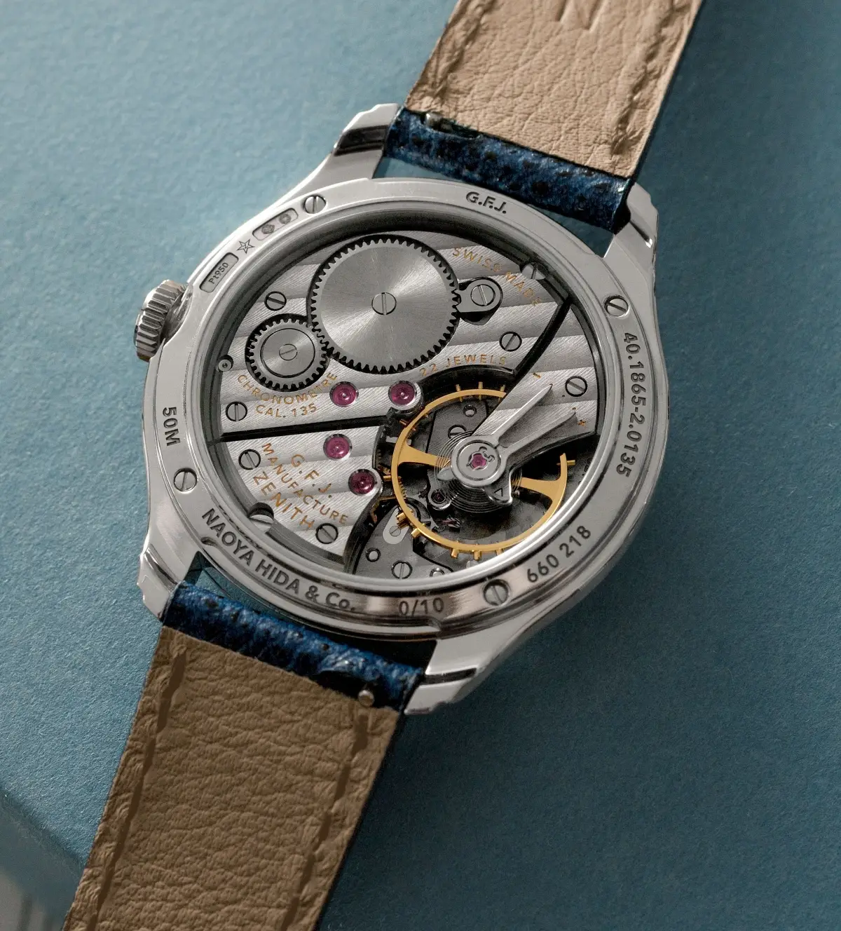 Zenith G.F.J. Calibre 135 Double Signed with Naoya Hida & Co