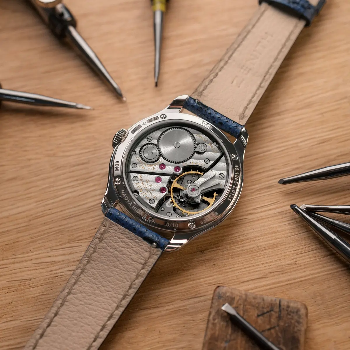 Zenith G.F.J. Calibre 135 Double Signed with Naoya Hida & Co