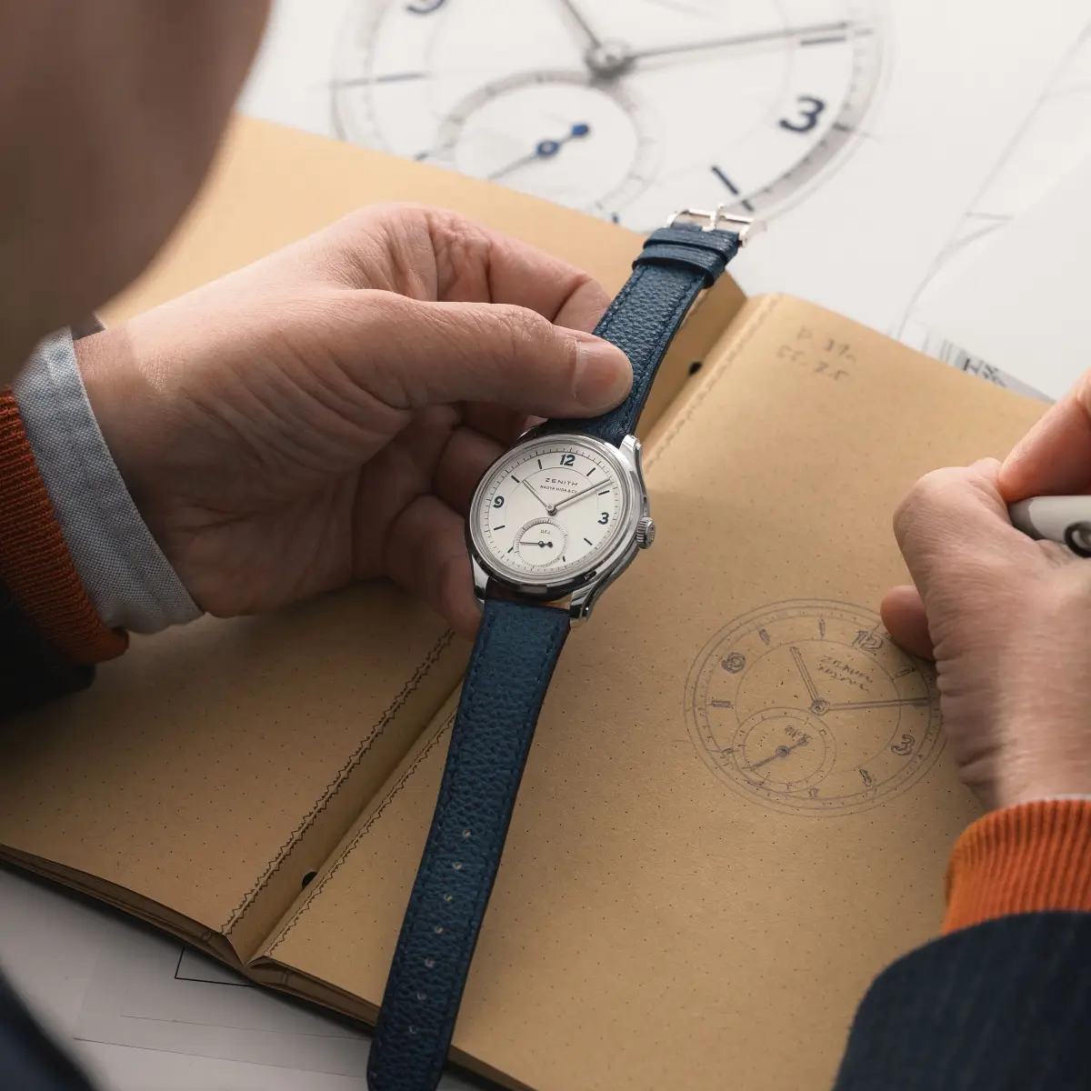 Zenith G.F.J. Calibre 135 Double Signed with Naoya Hida & Co