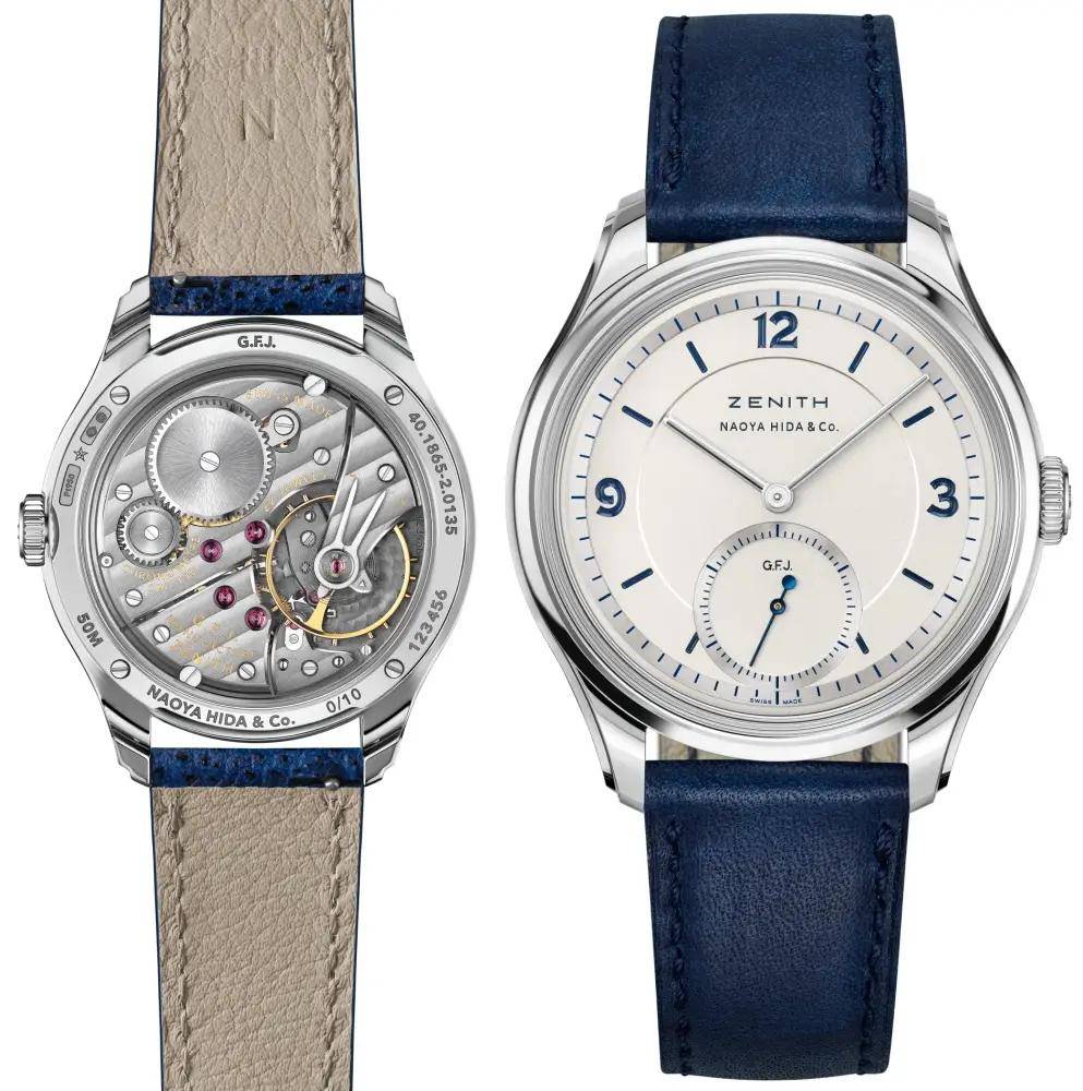 Zenith G.F.J. Calibre 135 Double Signed with Naoya Hida & Co