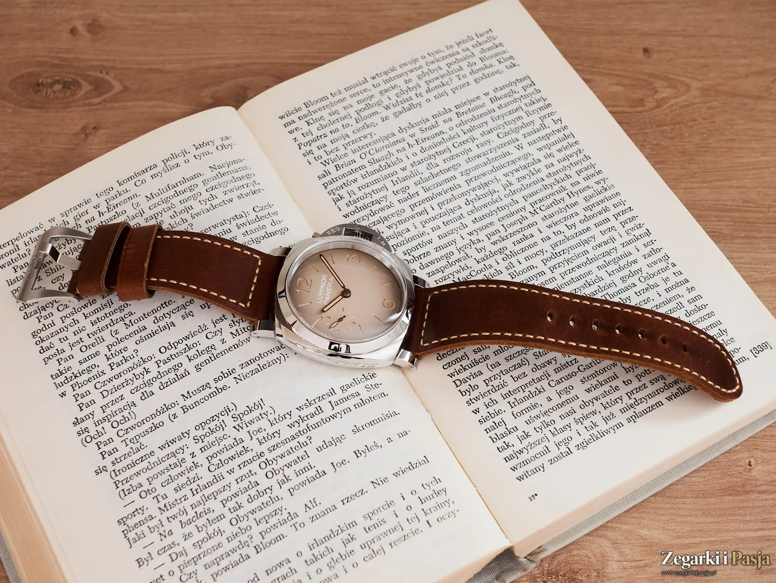 Recenzja Panerai Luminor Tropical PAM01735