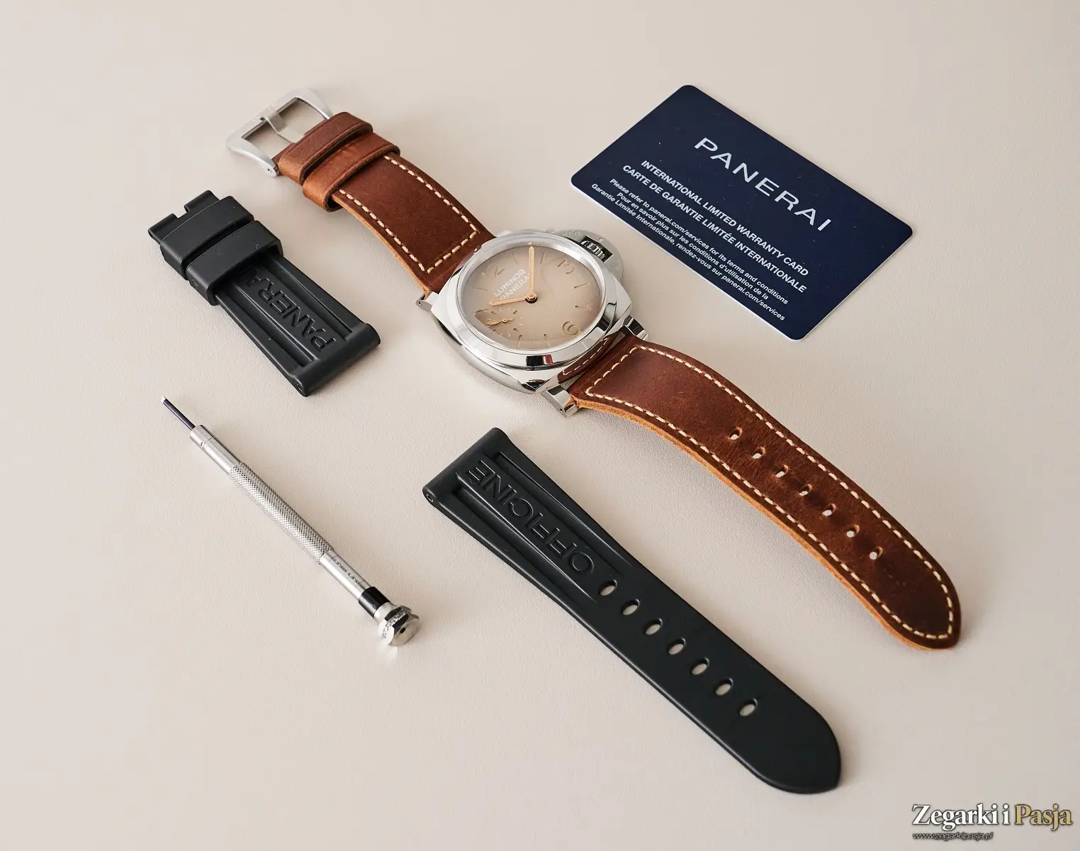 Recenzja Panerai Luminor Tropical PAM01735