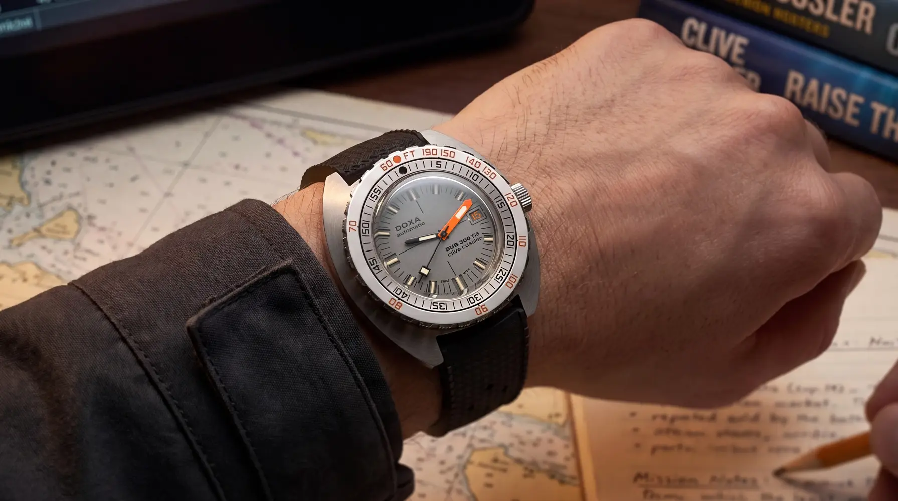 Doxa SUB 300 Ti5 Clive Cussler