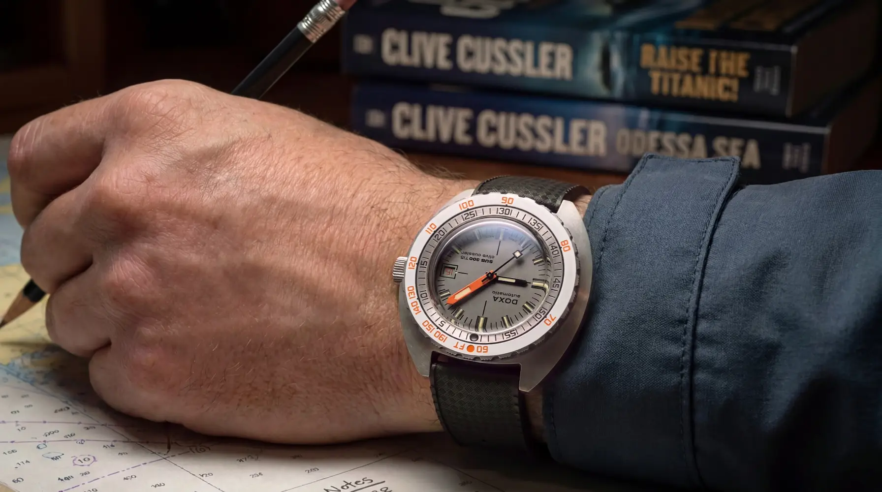Doxa SUB 300 Ti5 Clive Cussler