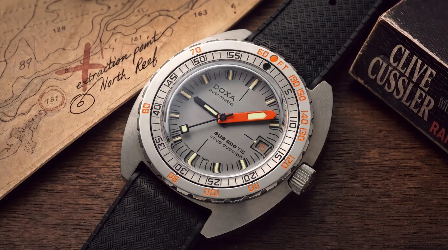 Doxa SUB 300 Ti5 Clive Cussler
