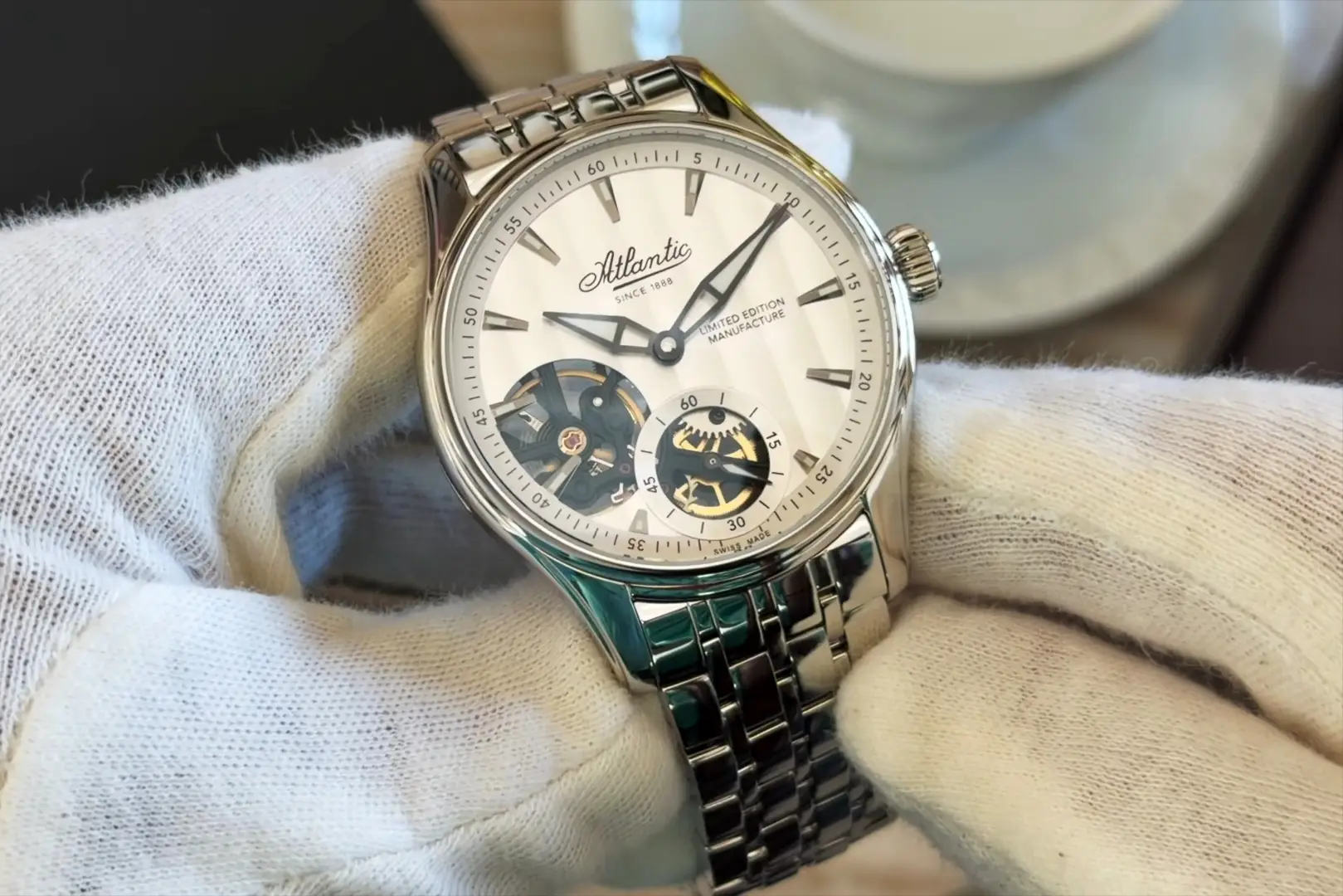 Wideo recenzja Atlantic Worldmaster Prestige Manufacture LE 188. Fuzja klasyki i awangardy