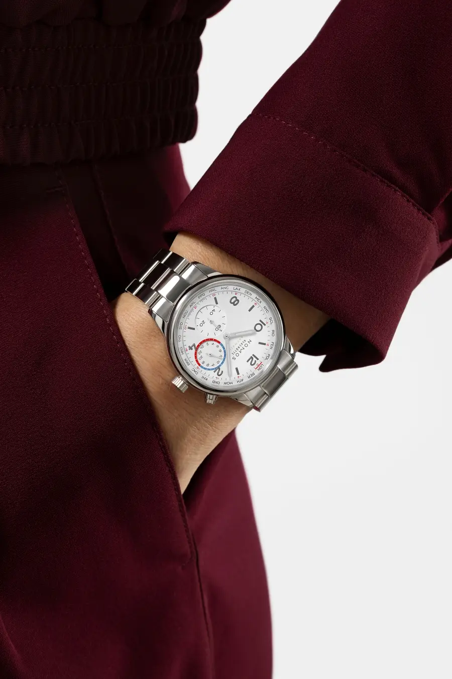 Nomos Club Sport neomatik Worldtimer.