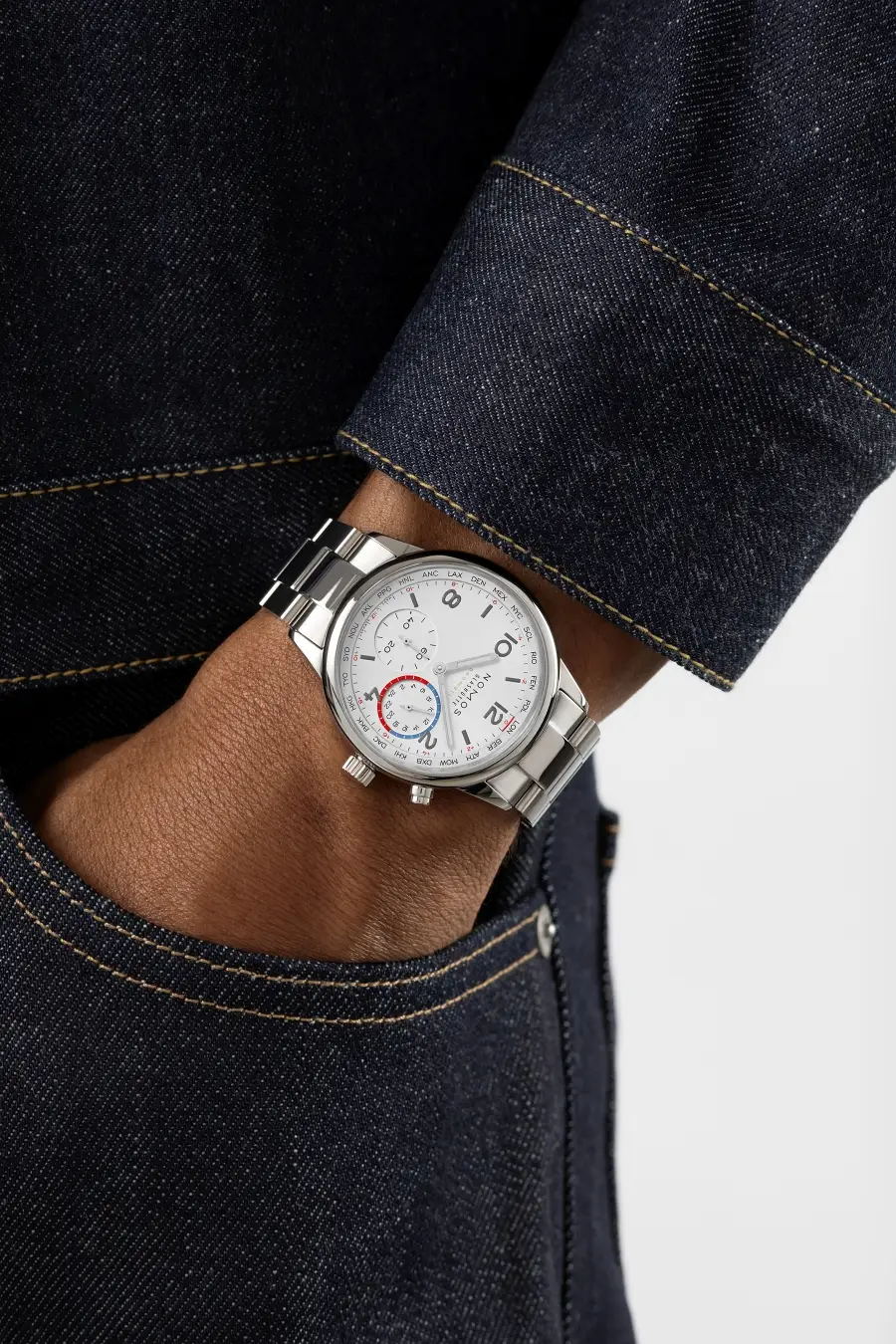 Nomos Club Sport neomatik Worldtimer.