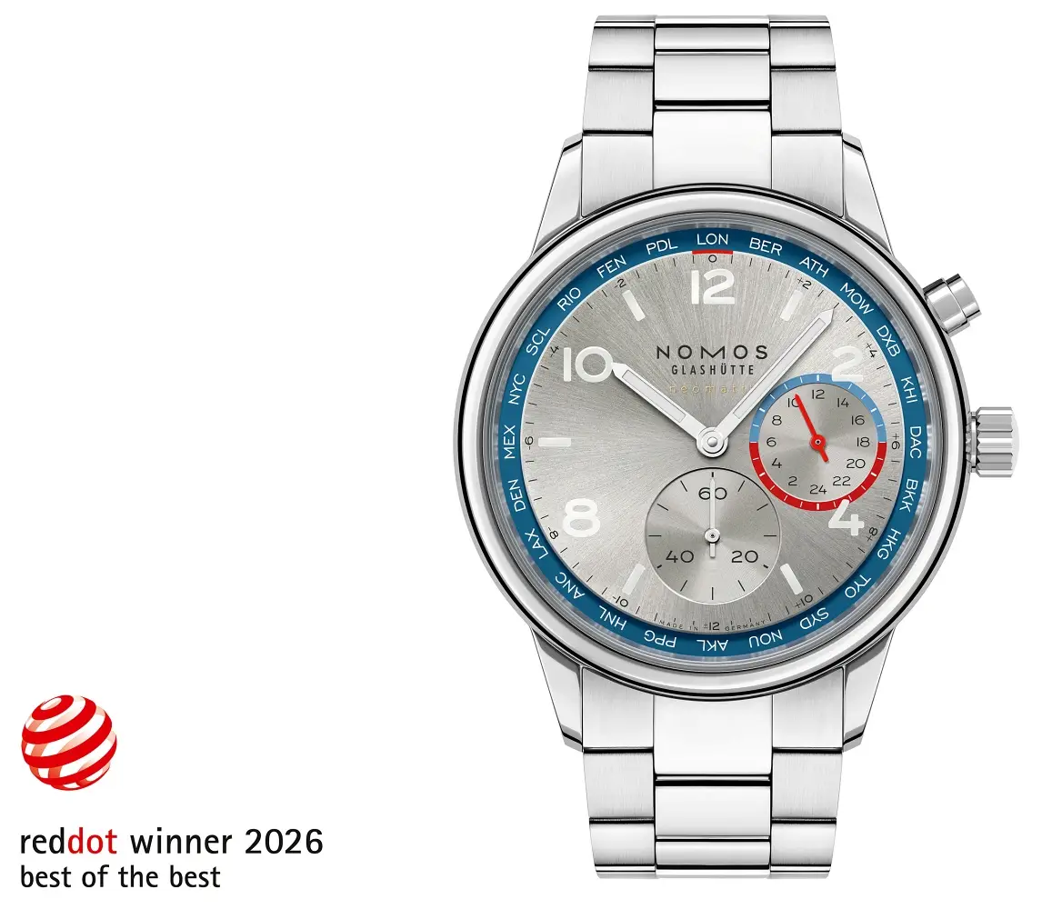 Nomos Club Sport neomatik Worldtimer.