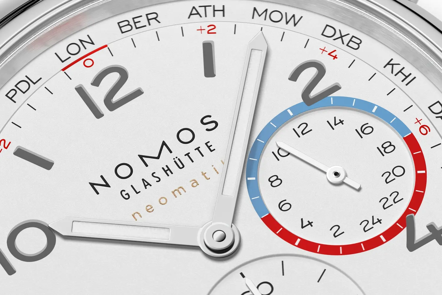 Nomos Club Sport neomatik Worldtimer.