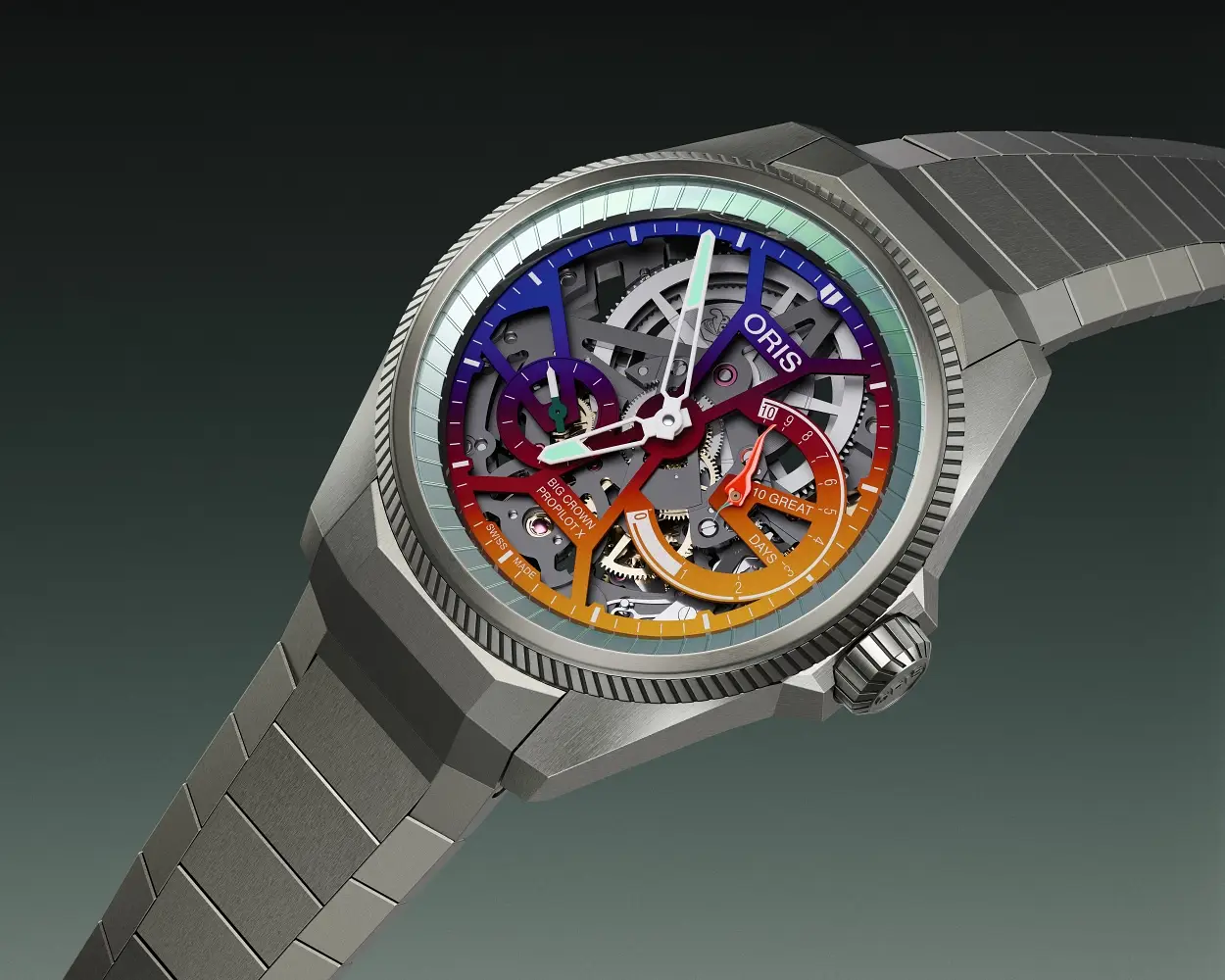 Oris ProPilot X Gonzo Edition ref. 01 115 7759 7180-Set