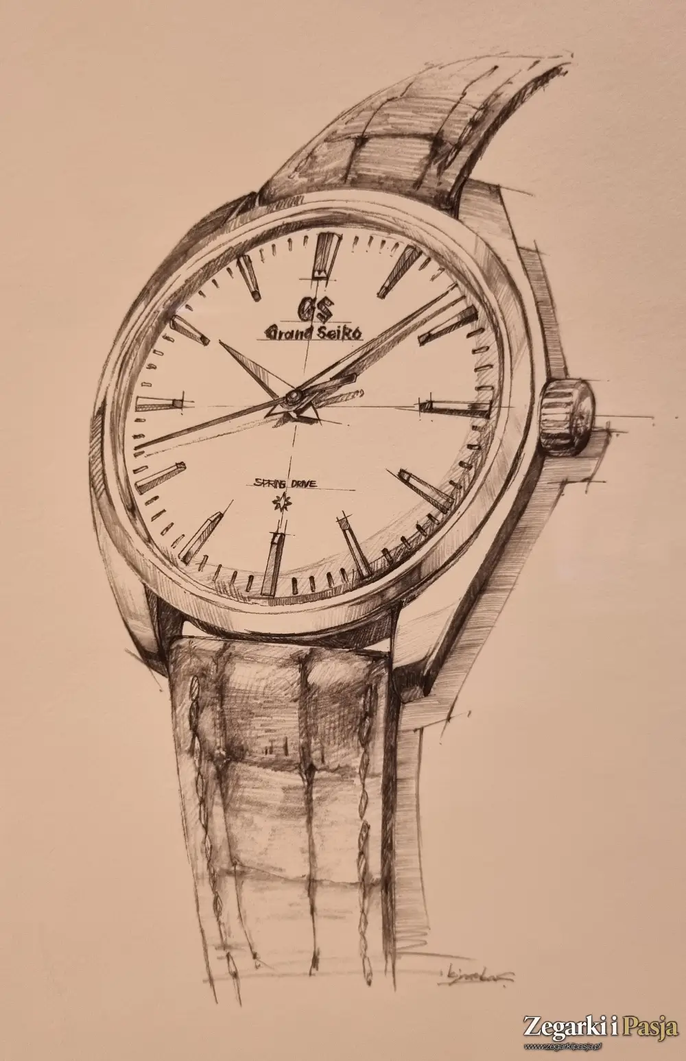 Grand Seiko „Mystic Waterfall" SBGZ01
