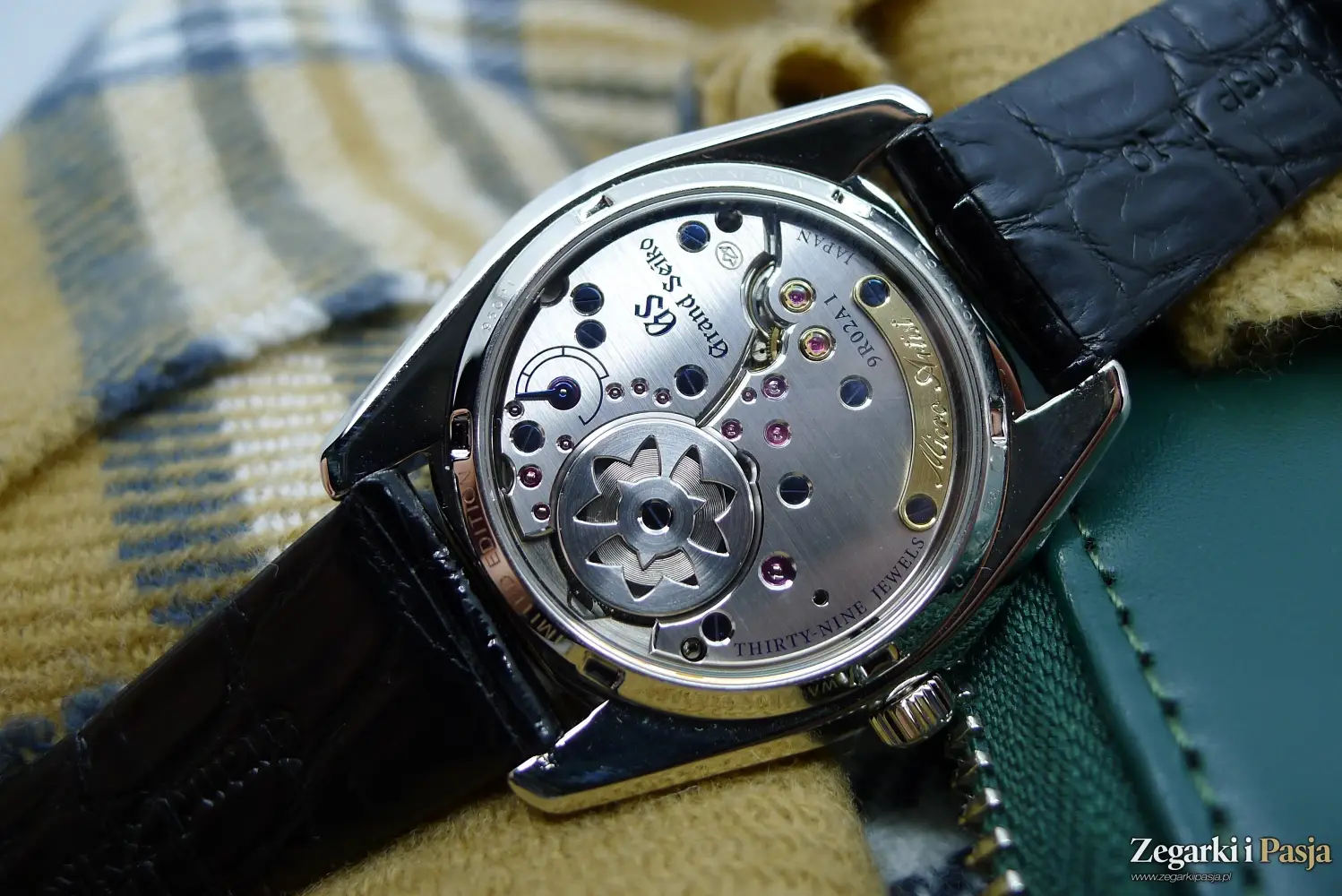 Grand Seiko „Mystic Waterfall" SBGZ01