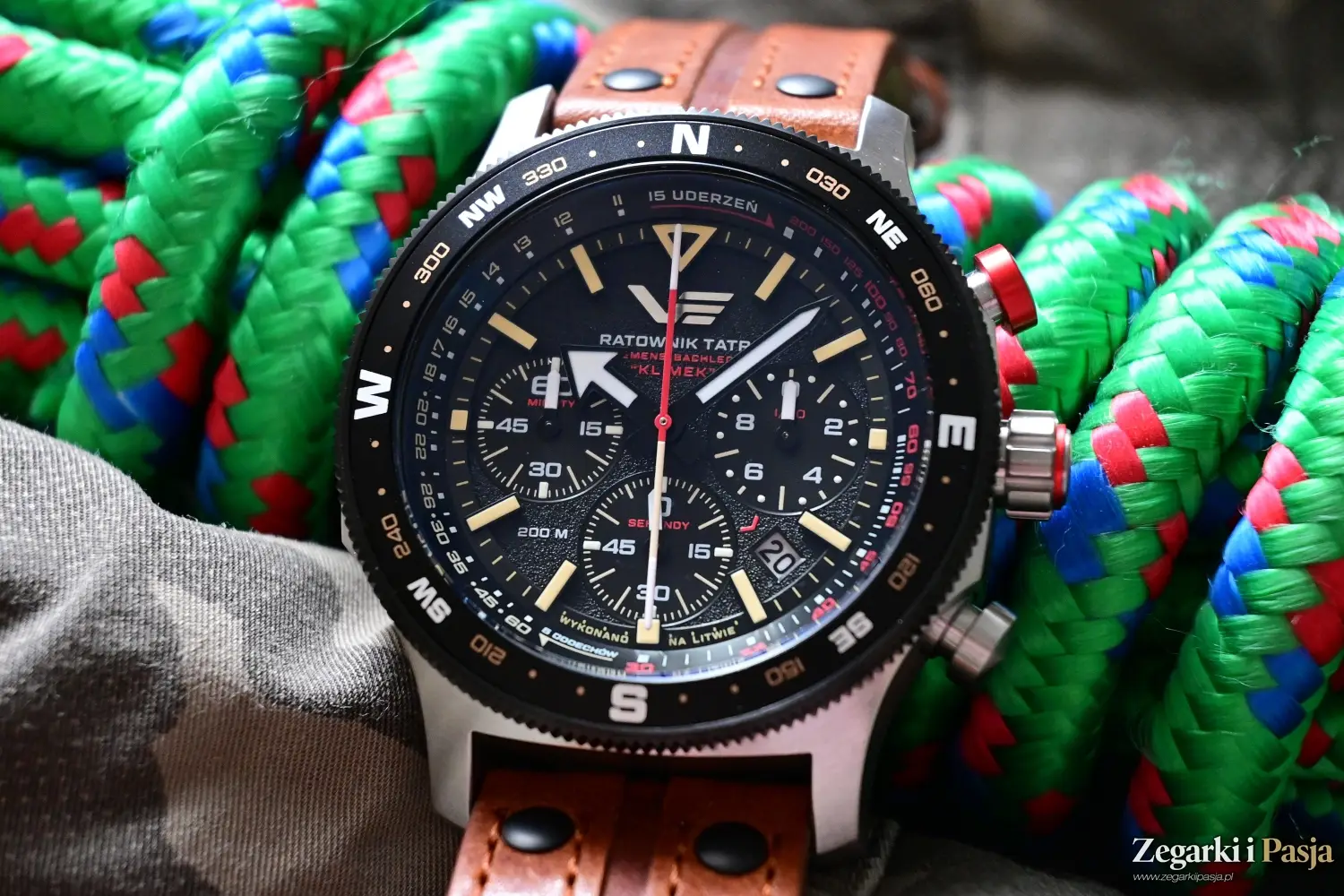 Recenzja: Vostok Europe Ratownik Tatr Klemens „Klimek” Bachleda. Mocarny zegarek!