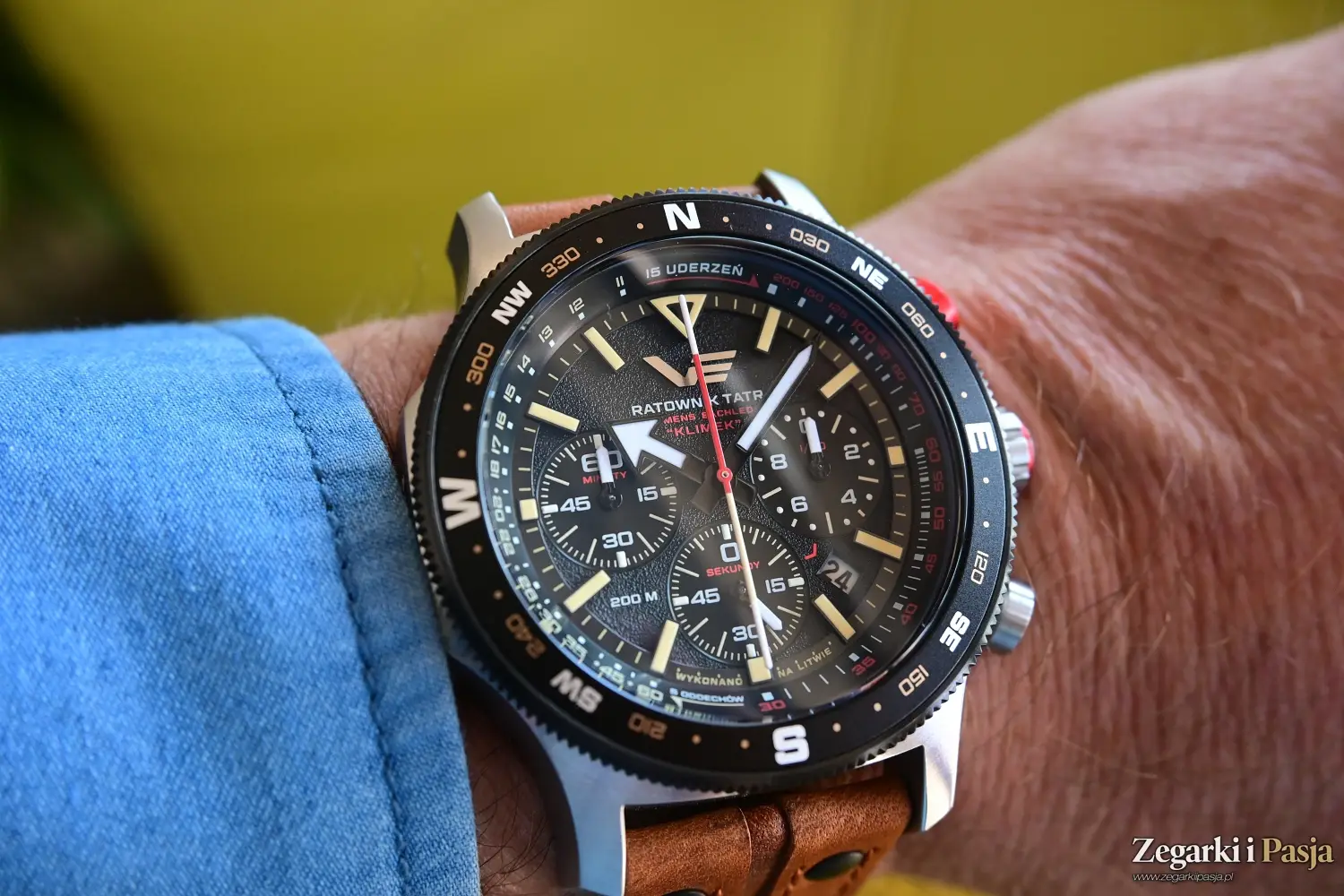 Recenzja: Vostok Europe Ratownik Tatr Klemens „Klimek” Bachleda. Mocarny zegarek!