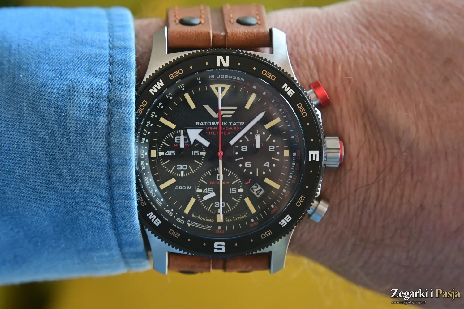 Recenzja: Vostok Europe Ratownik Tatr Klemens „Klimek” Bachleda. Mocarny zegarek!